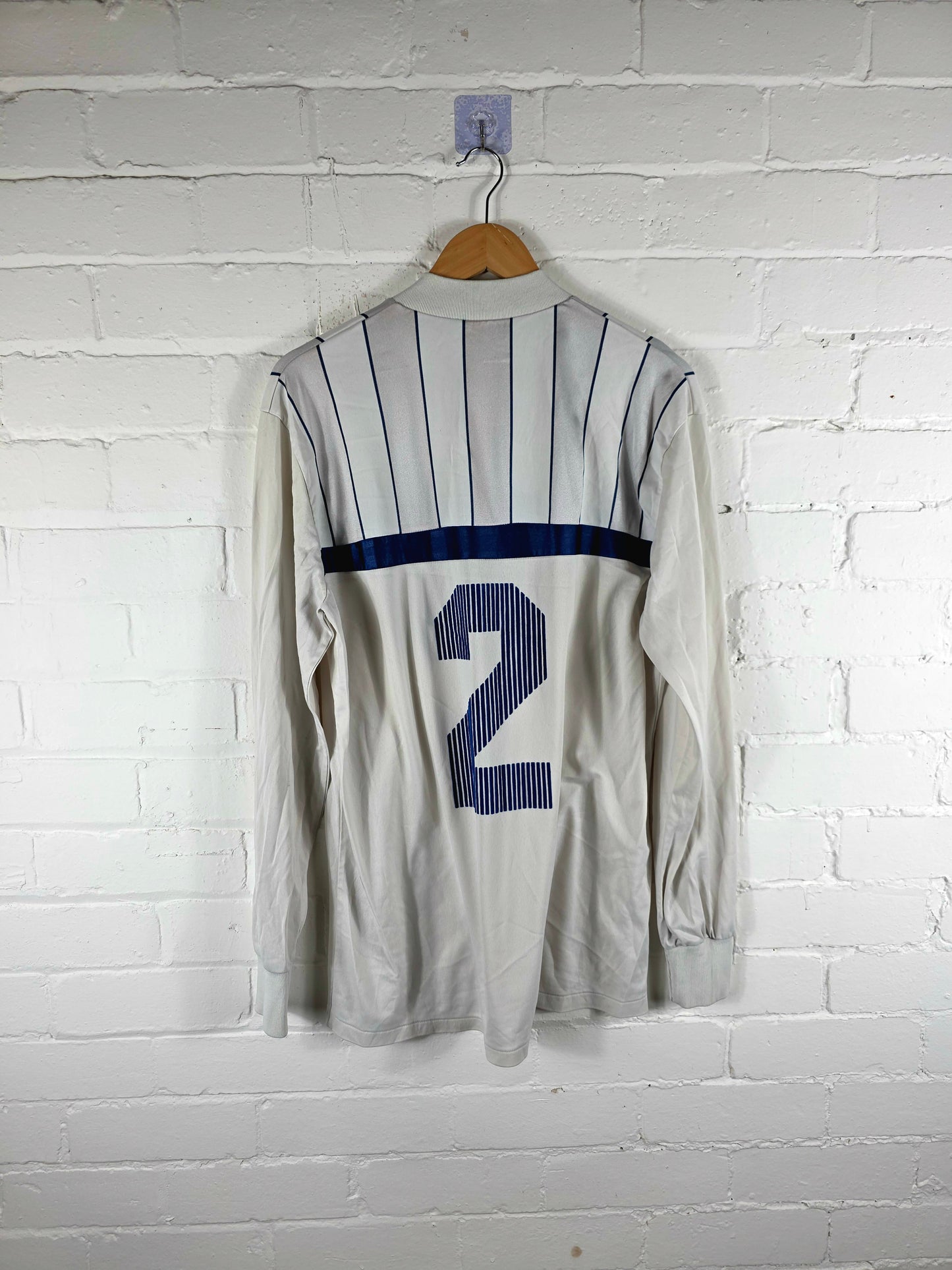 Le Coq Sportif C.S. Chavannes Epenex 1980s Long Sleeve Football Shirt XL