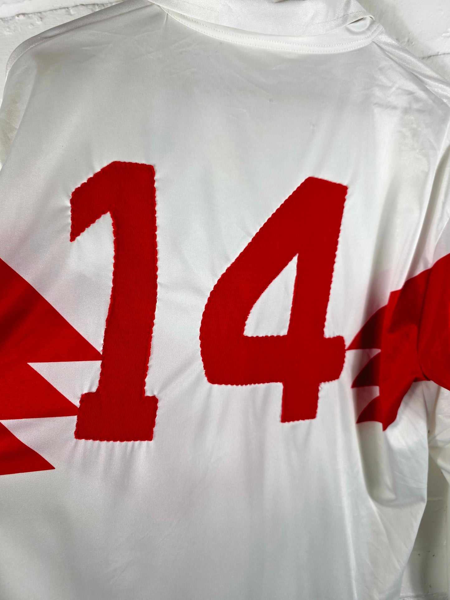 Ennerre 1990s Long Sleeve Vintage Template Football Shirt Large