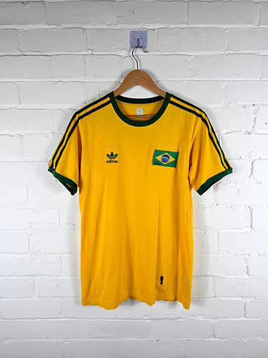Adidas Originals Brazil 2005/06 T-Shirt Small