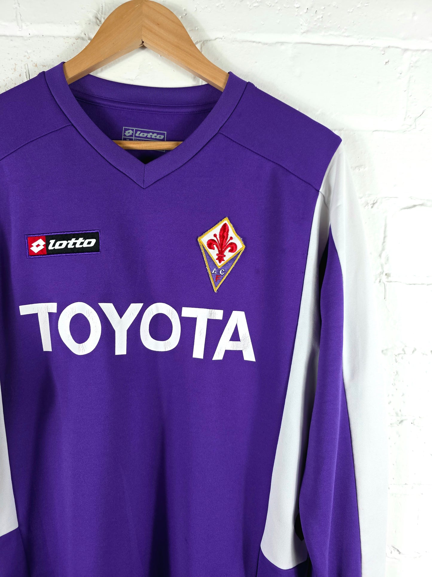 Lotto Fiorentina 2005/07 Training Sweatshirt Medium