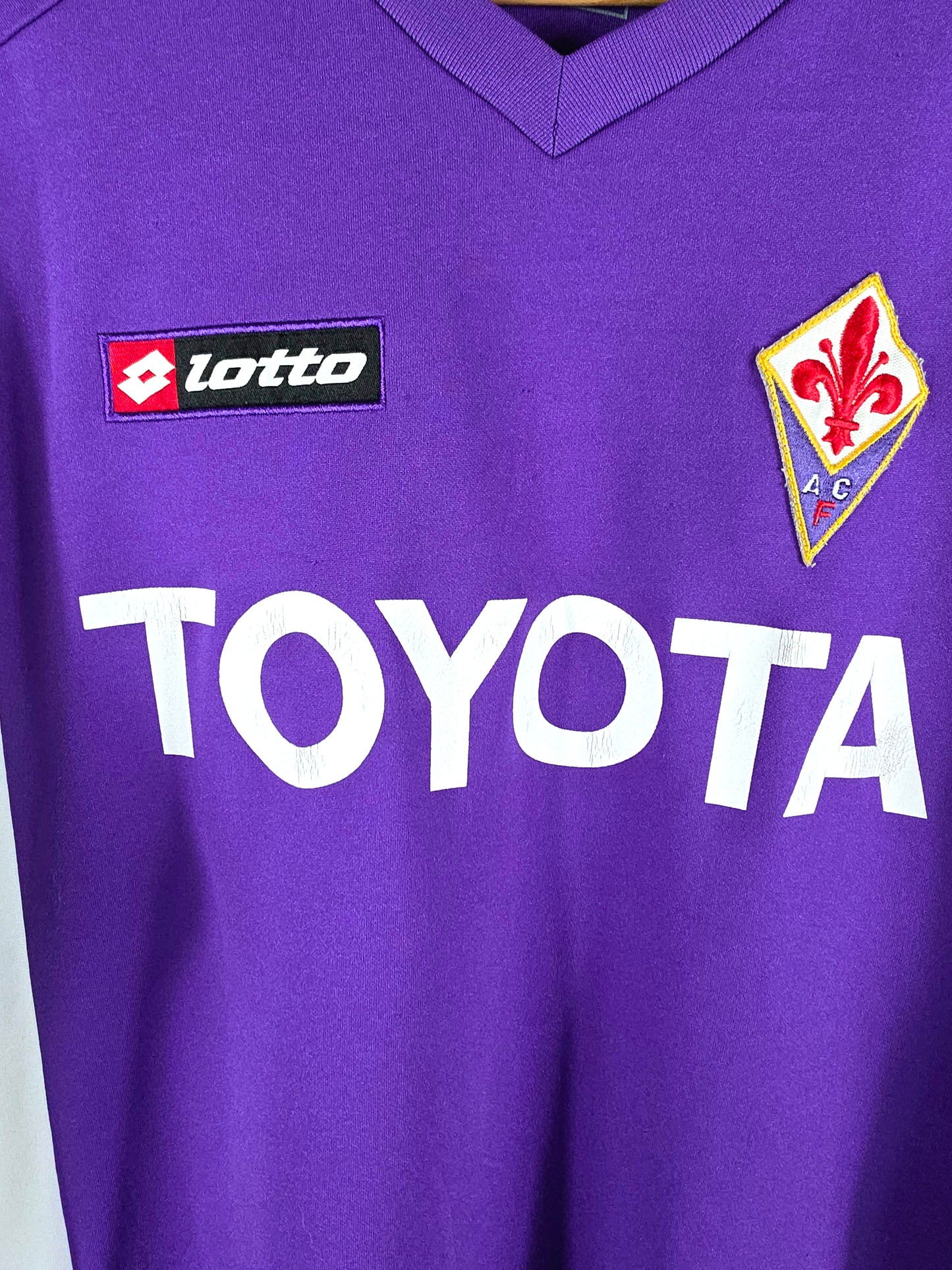 Lotto Fiorentina 2005/07 Training Sweatshirt Medium