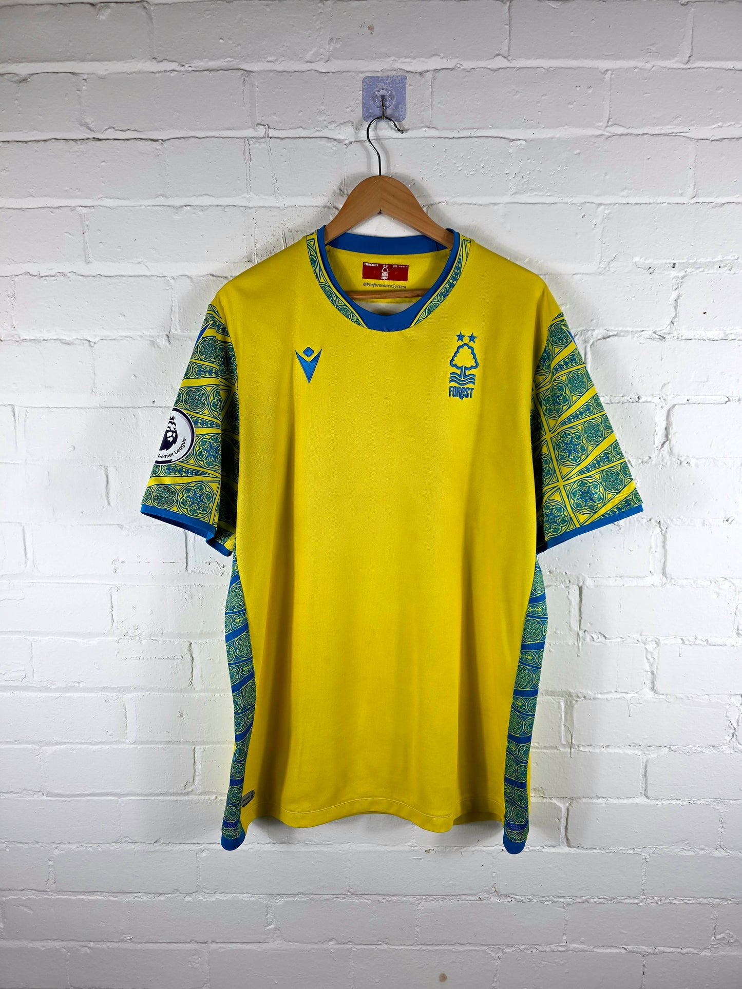 Macron Nottingham Forest 2022/23 'Danilo 28' Away Shirt XXXL