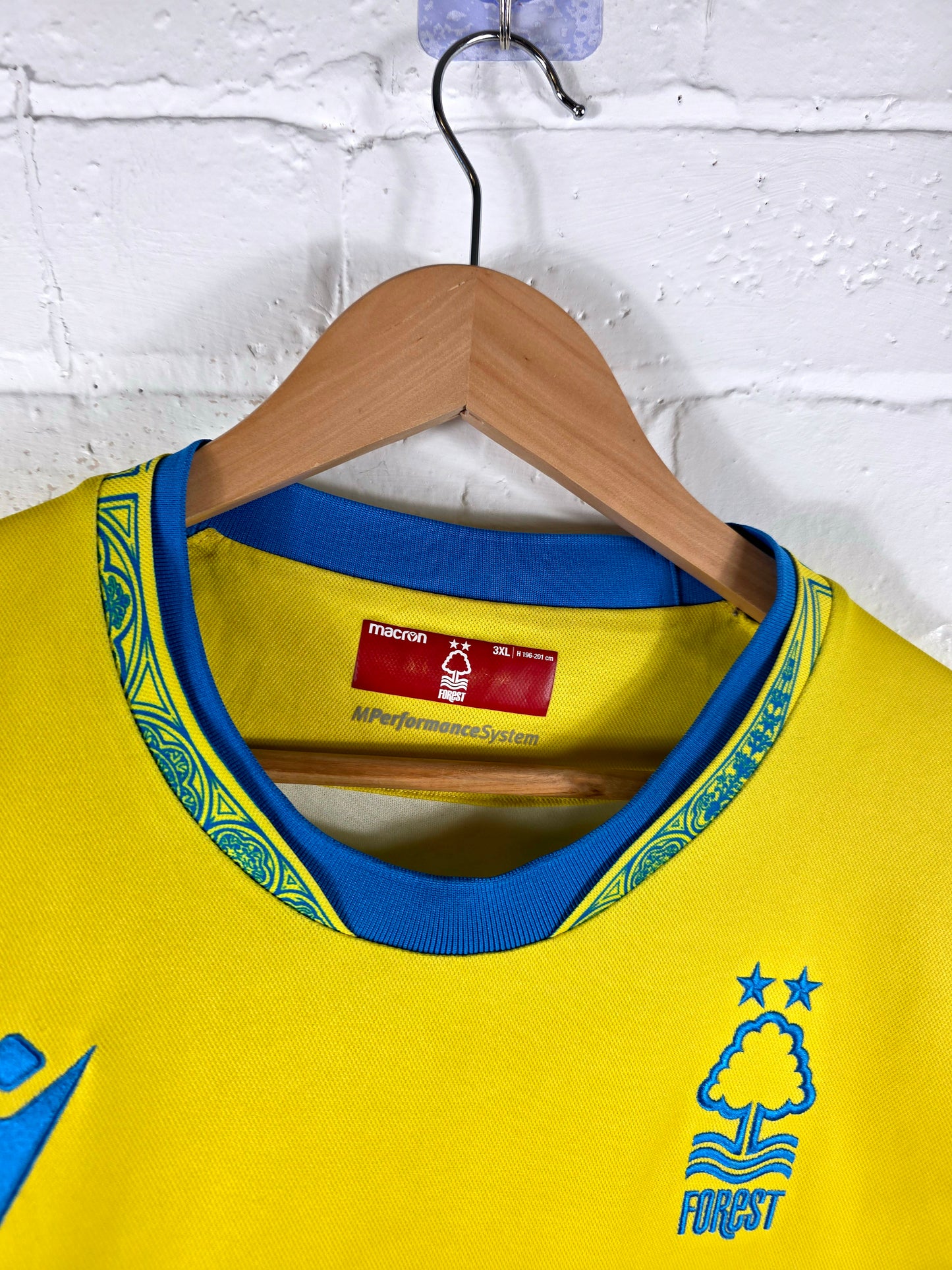 Macron Nottingham Forest 2022/23 'Danilo 28' Away Shirt XXXL