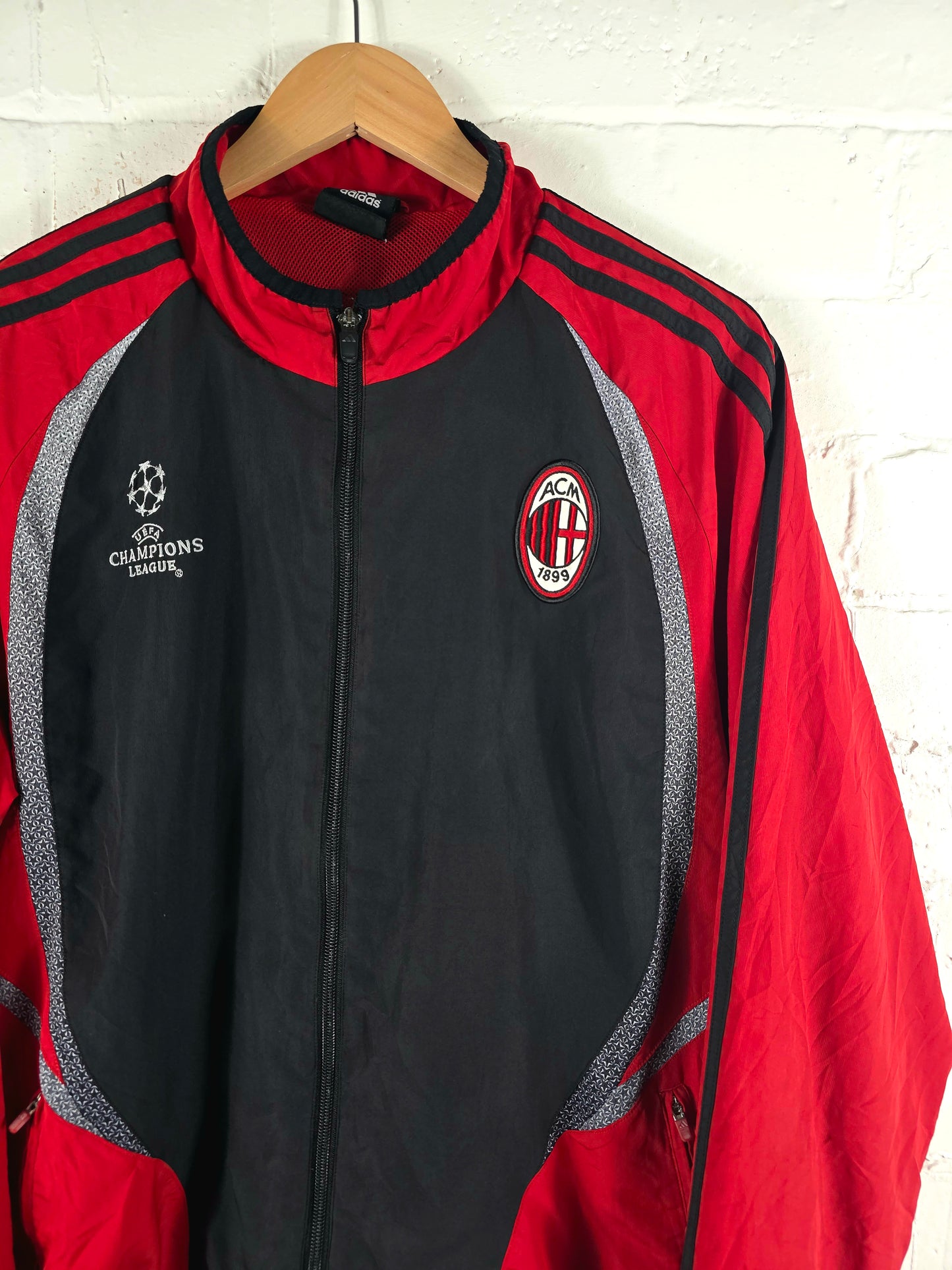Adidas AC Milan 2006/07 Champions League Track Jacket Medium