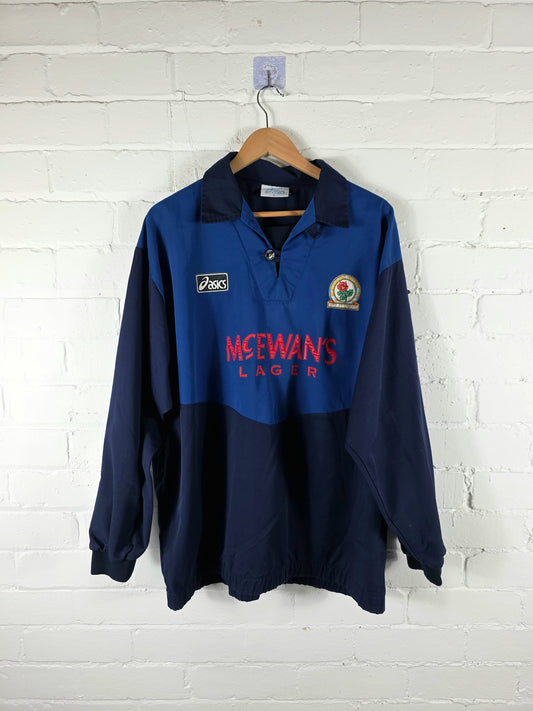 Asics Blackburn Rovers 1992/94 Training Drill Top XL