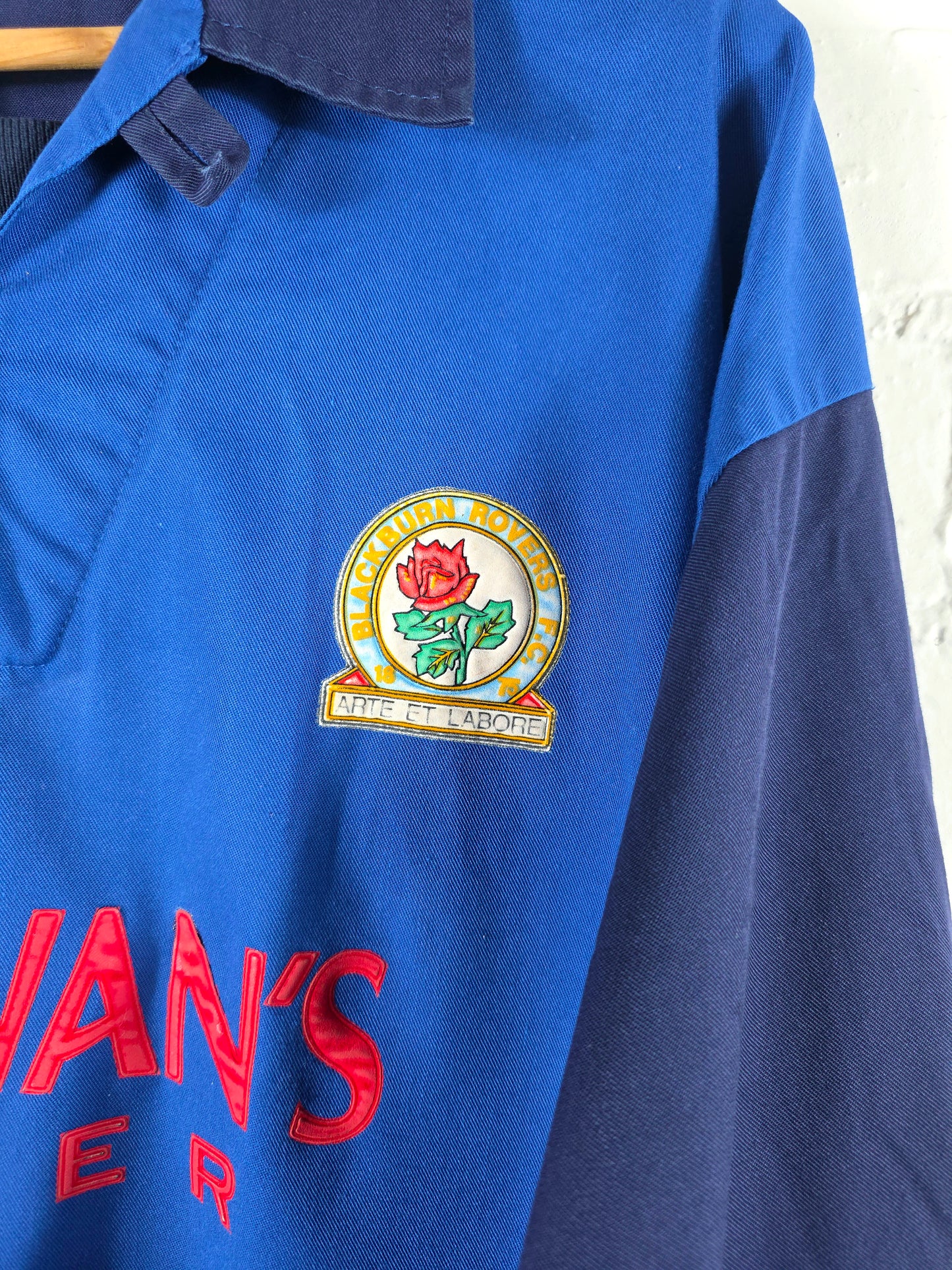 Asics Blackburn Rovers 1992/94 Training Drill Top XL