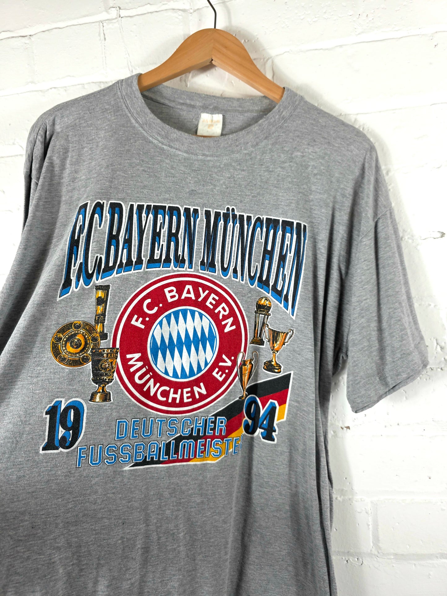 Bayern Munich 1994 Graphic Cotton T-Shirt XL