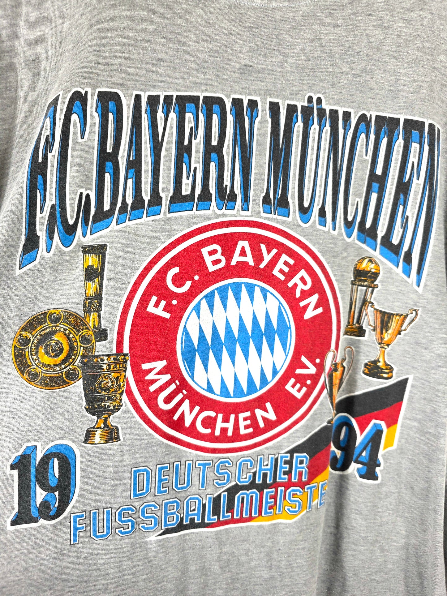 Bayern Munich 1994 Graphic Cotton T-Shirt XL