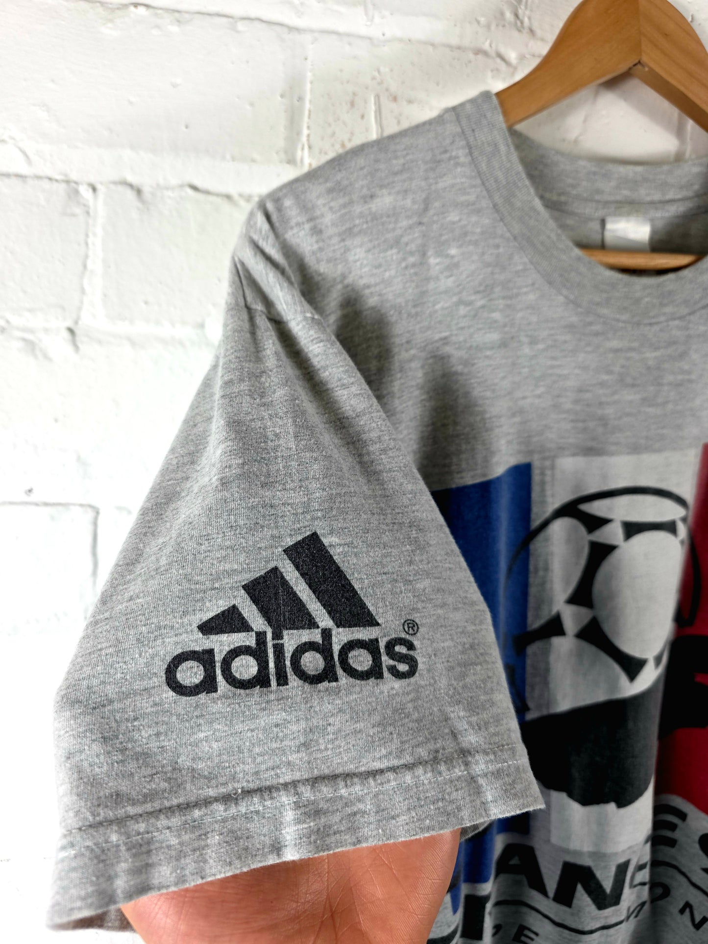 Adidas France 98 Coupe Du Monde Graphic Cotton T-Shirt Small