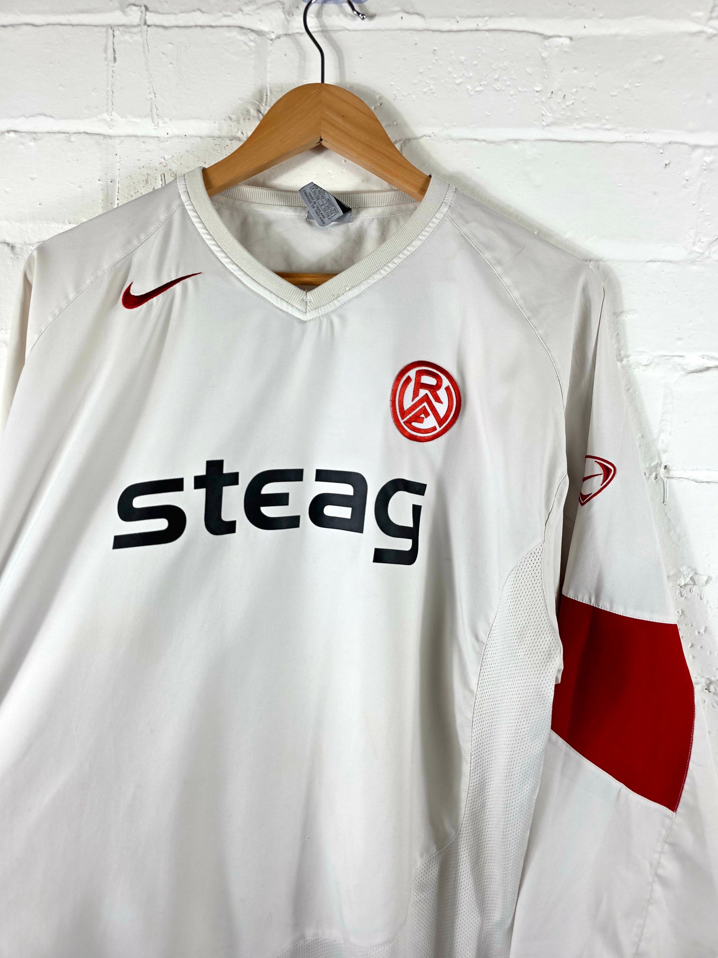 Nike Rot-Weiss Essen 2004/05 Long Sleeve Home Shirt XL