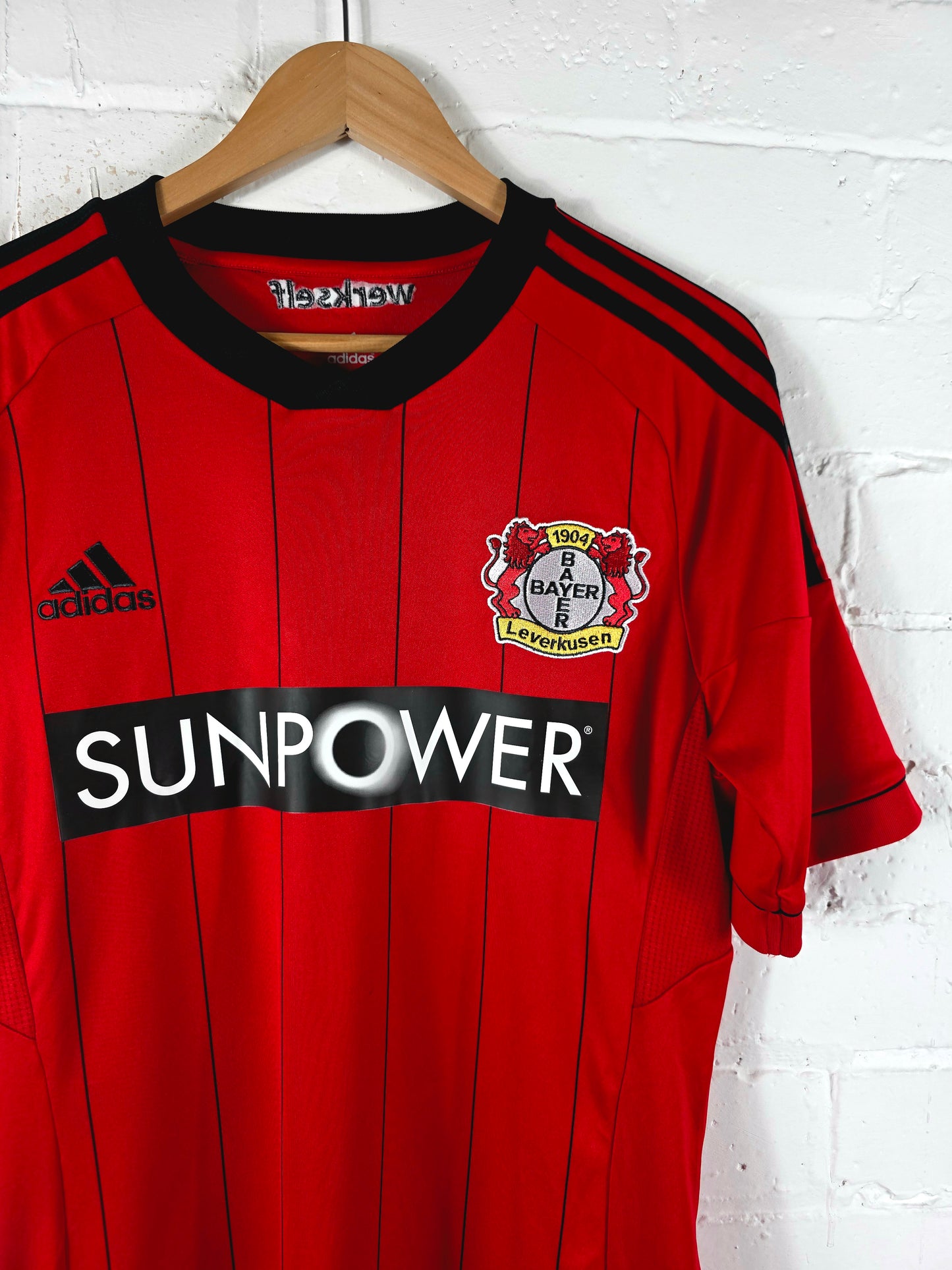 Adidas Bayer Leverkusen 2012/13 'Schurrle 9' Home Shirt Medium