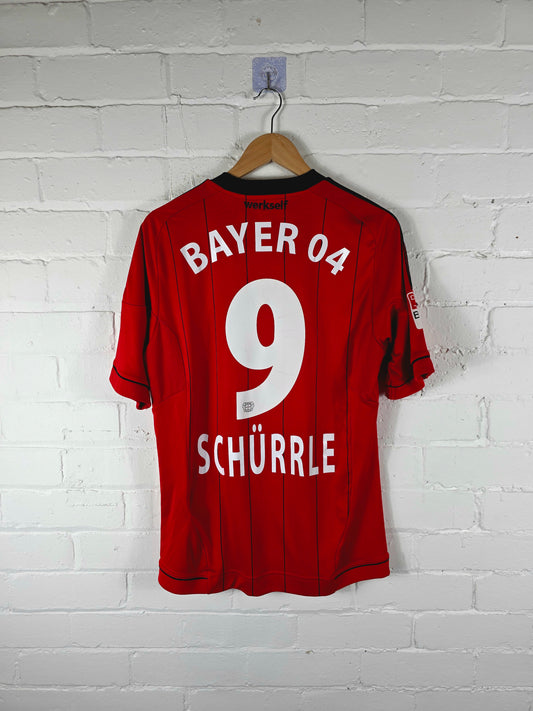 Adidas Bayer Leverkusen 2012/13 'Schurrle 9' Home Shirt Medium