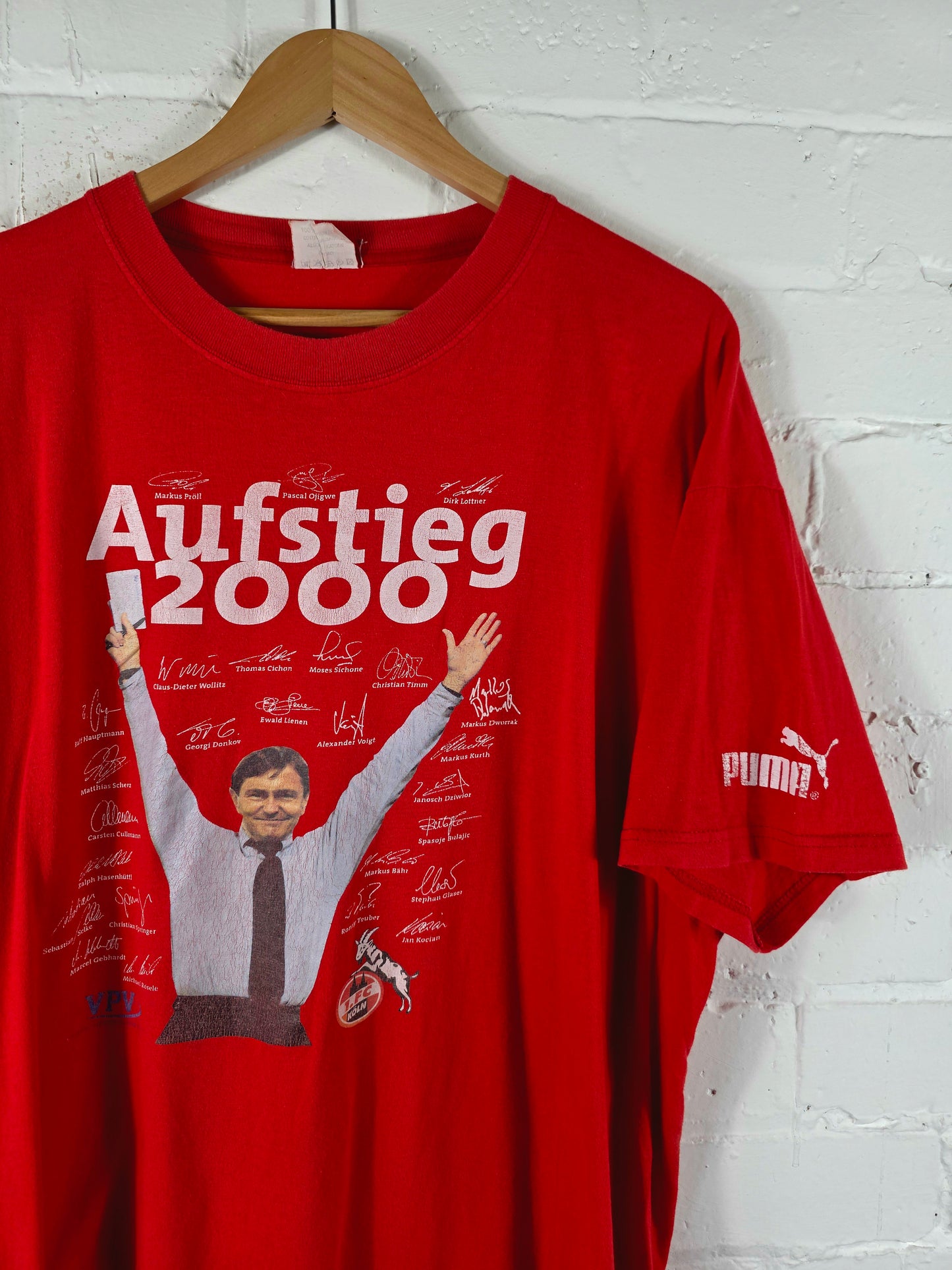 Puma FC Koln 2000 Graphic Promotion T-Shirt XL