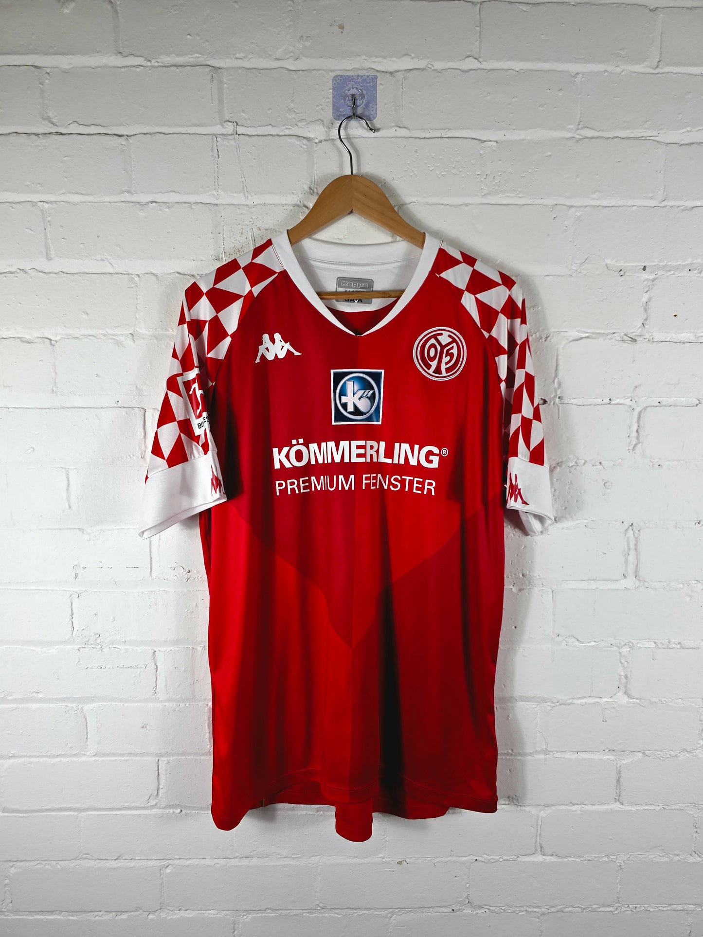 Kappa Mainz 05 2021/22 'Hack 42' Signed Home Shirt XL