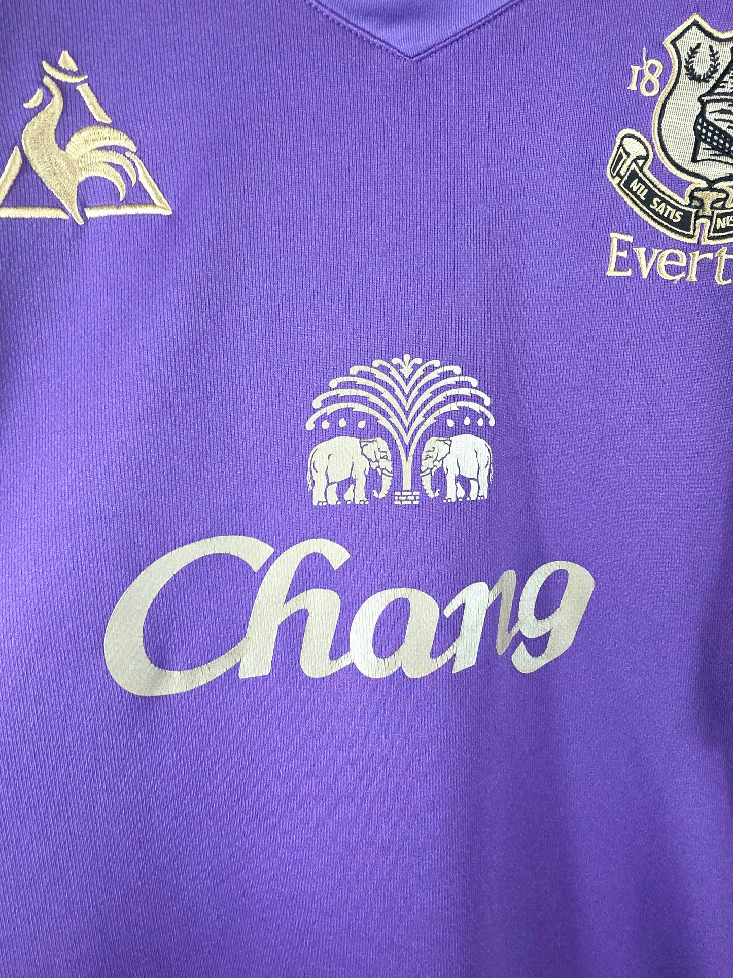Le Coq Sportif Everton 2009/10 'Heitinga 5' Ltd Edition Third Shirt XL