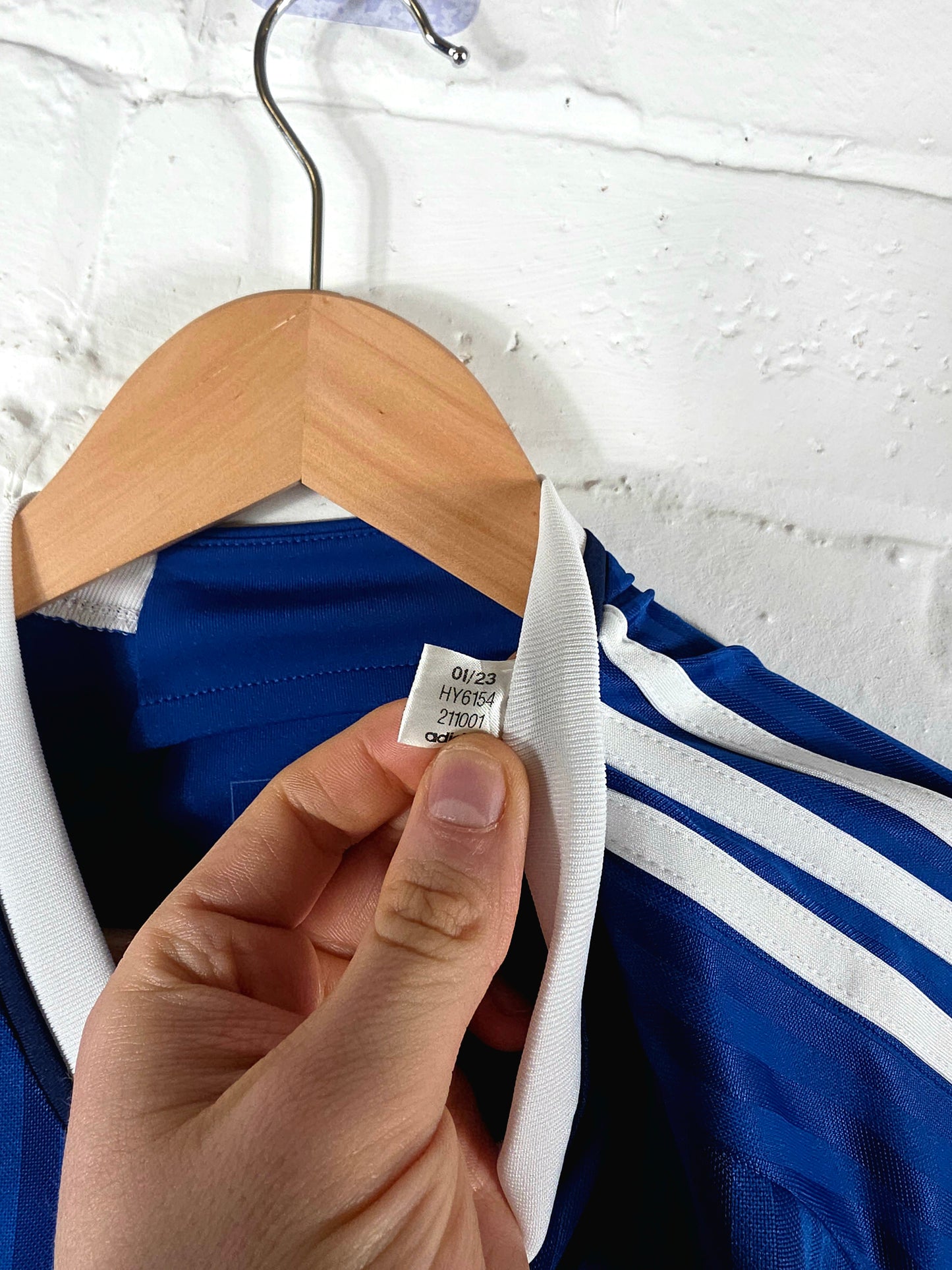 Adidas Schalke 04 2023/24 'Ouédraogo 43' Home Shirt Medium