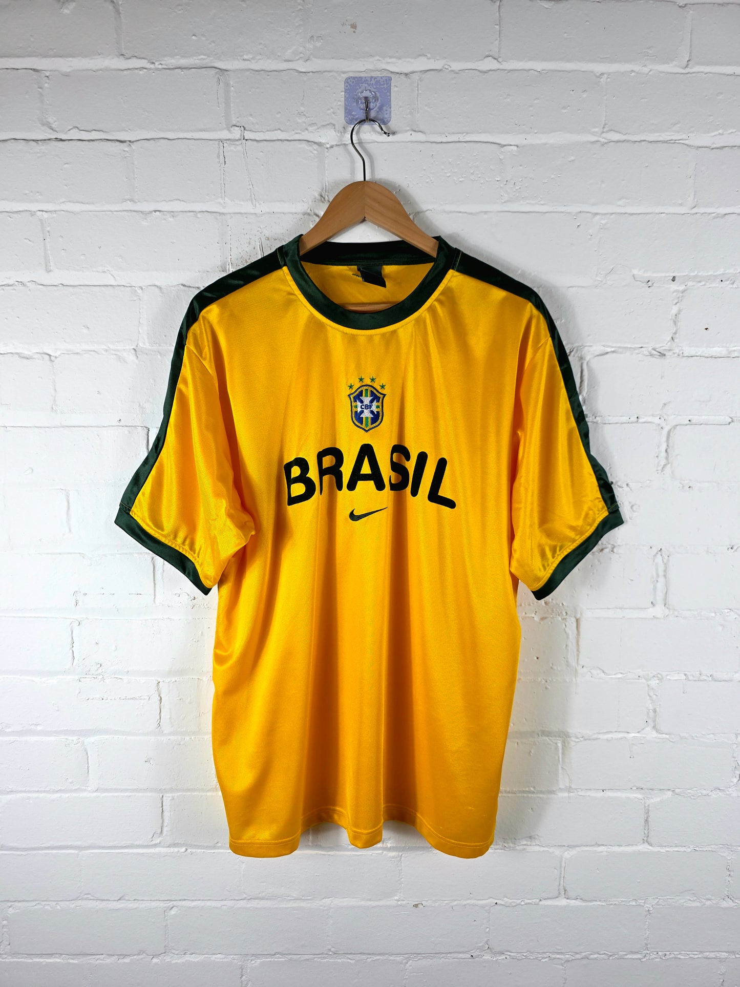 Nike Brazil 2002/03 Training Shirt Large