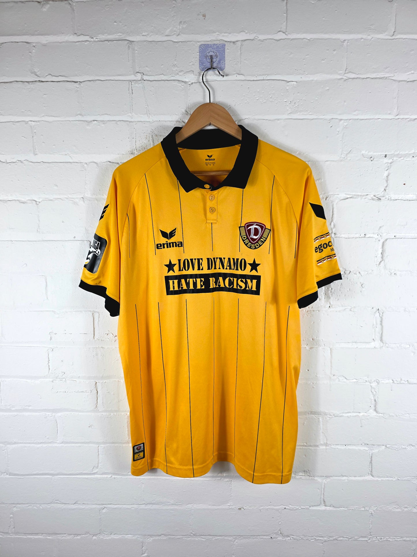 Erima Dynamo Dresden 2015/16 'Hartmann 6' Ltd Edition Home Shirt XL