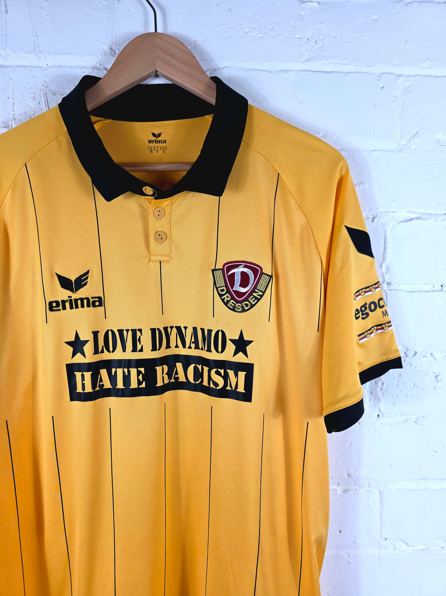 Erima Dynamo Dresden 2015/16 'Hartmann 6' Ltd Edition Home Shirt XL