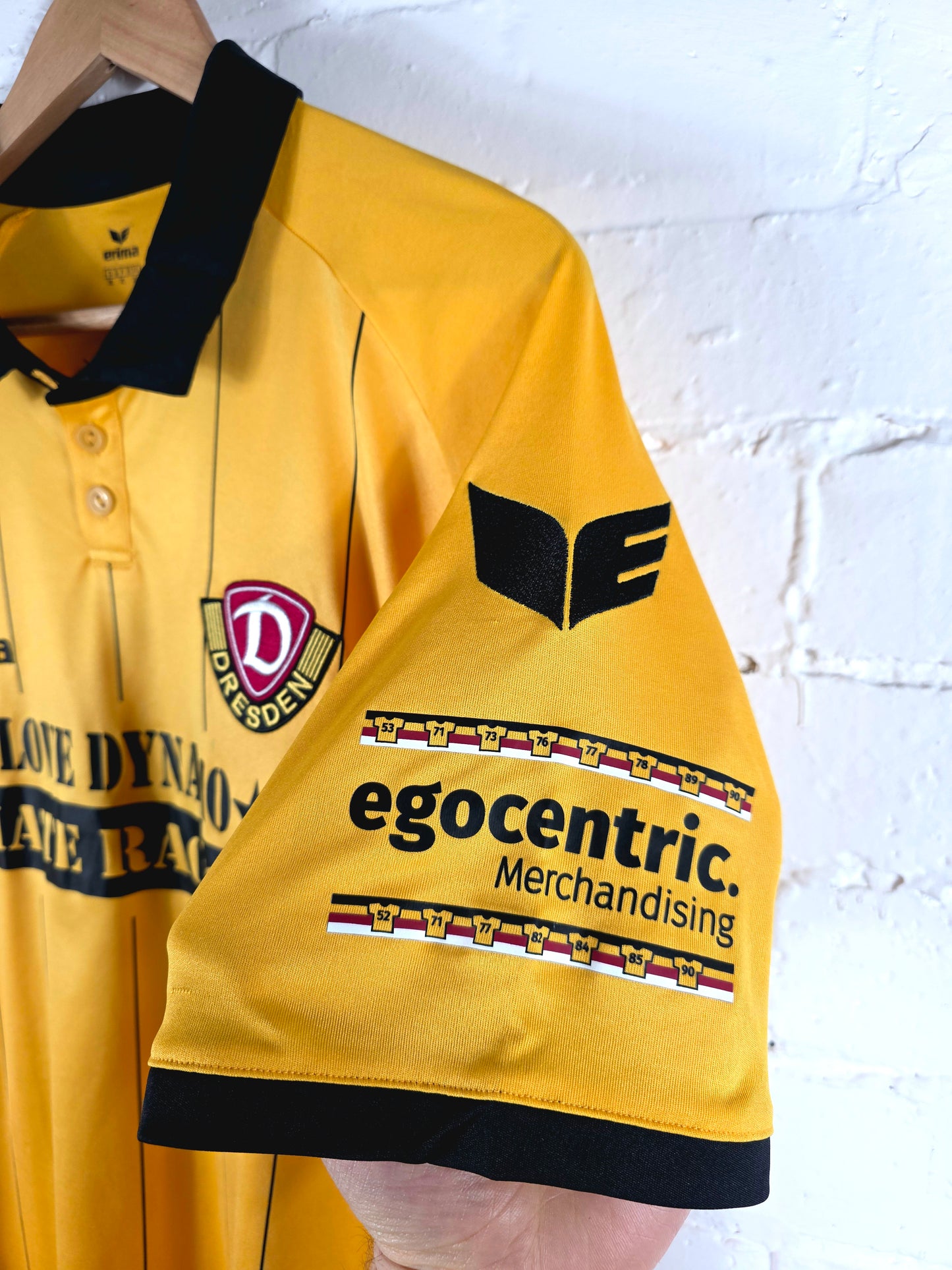 Erima Dynamo Dresden 2015/16 'Hartmann 6' Ltd Edition Home Shirt XL