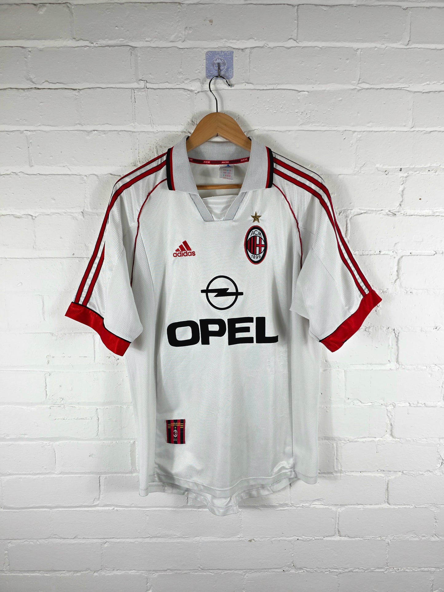 Adidas AC Milan 1998/00 Away Shirt Medium