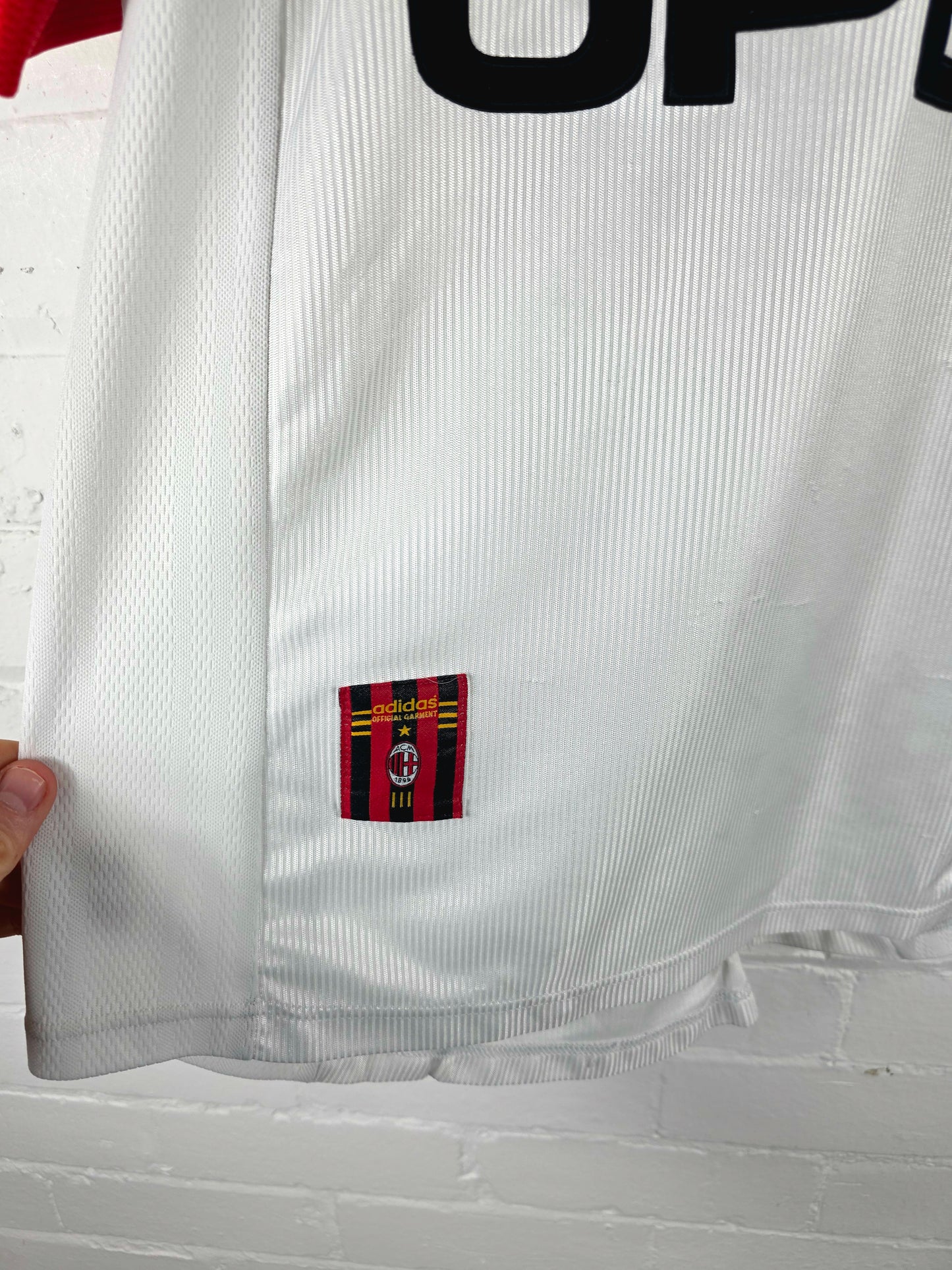 Adidas AC Milan 1998/00 Away Shirt Medium