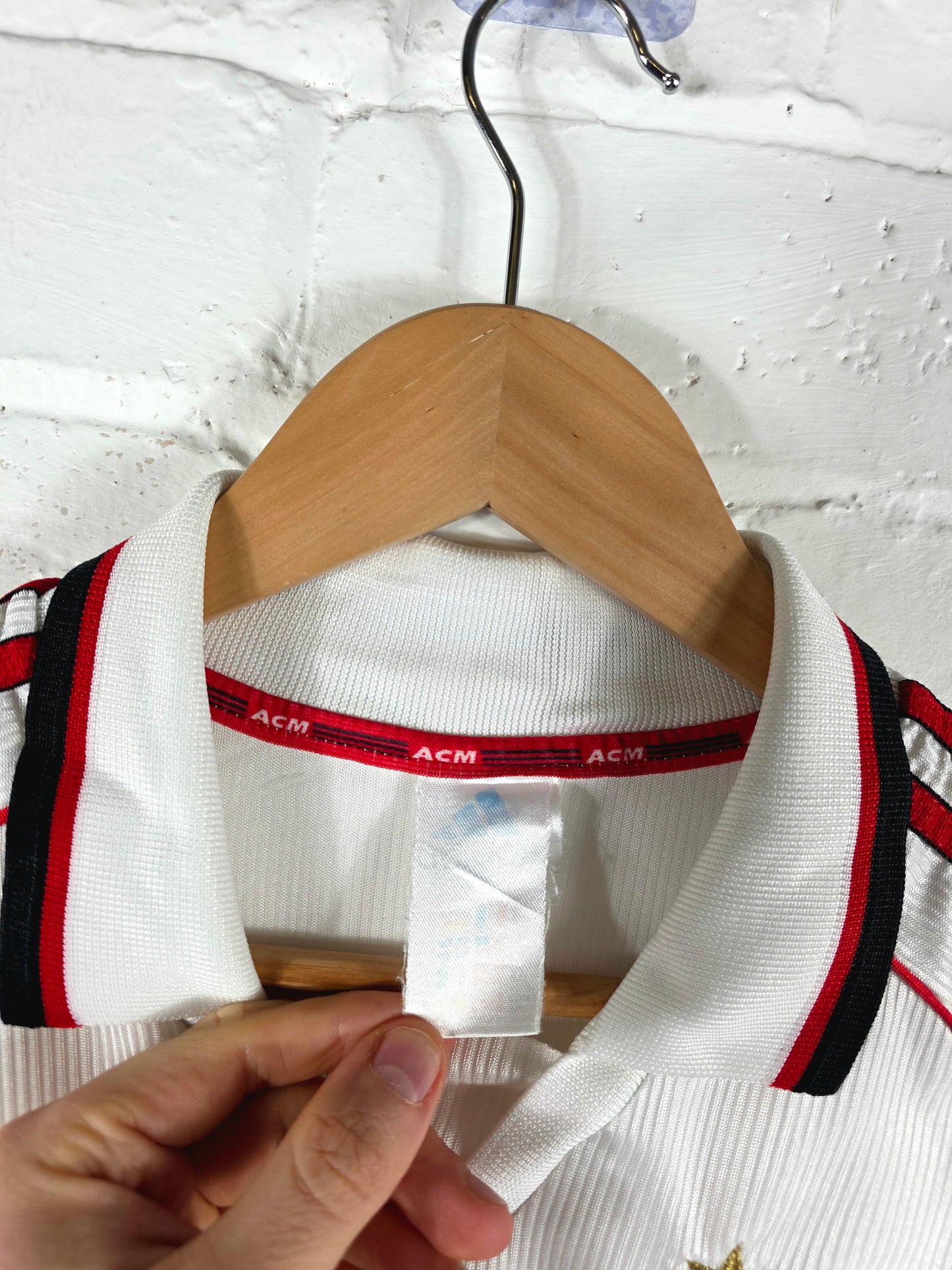 Adidas AC Milan 1998/00 Away Shirt Small