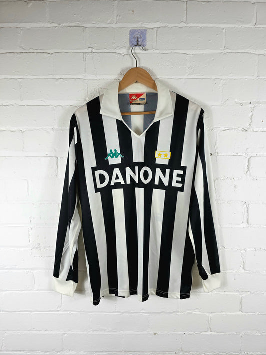 Kappa Juventus 1992/94 '10 (Baggio)' Long Sleeve Home Shirt Large