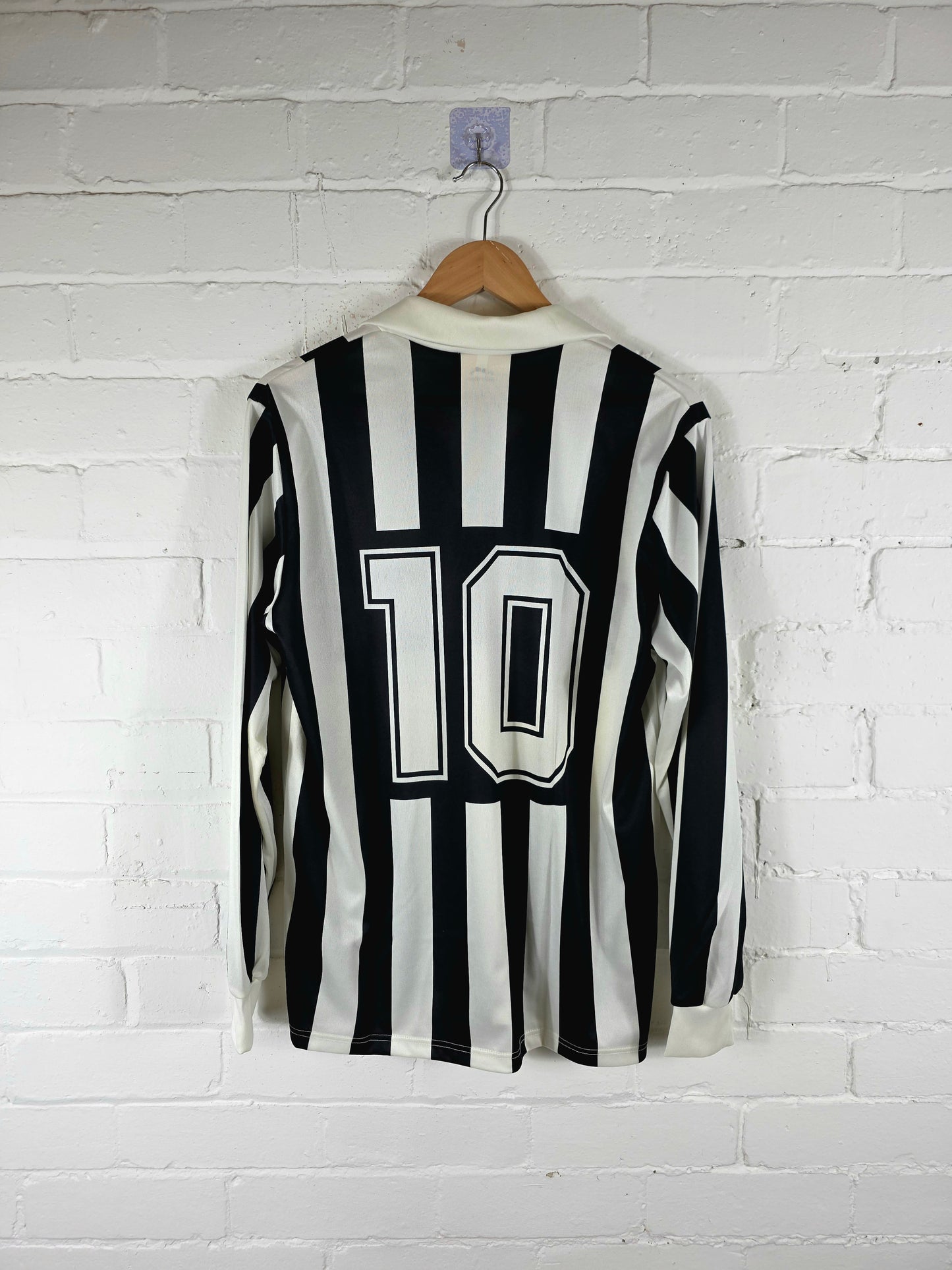 Kappa Juventus 1992/94 '10 (Baggio)' Long Sleeve Home Shirt Large
