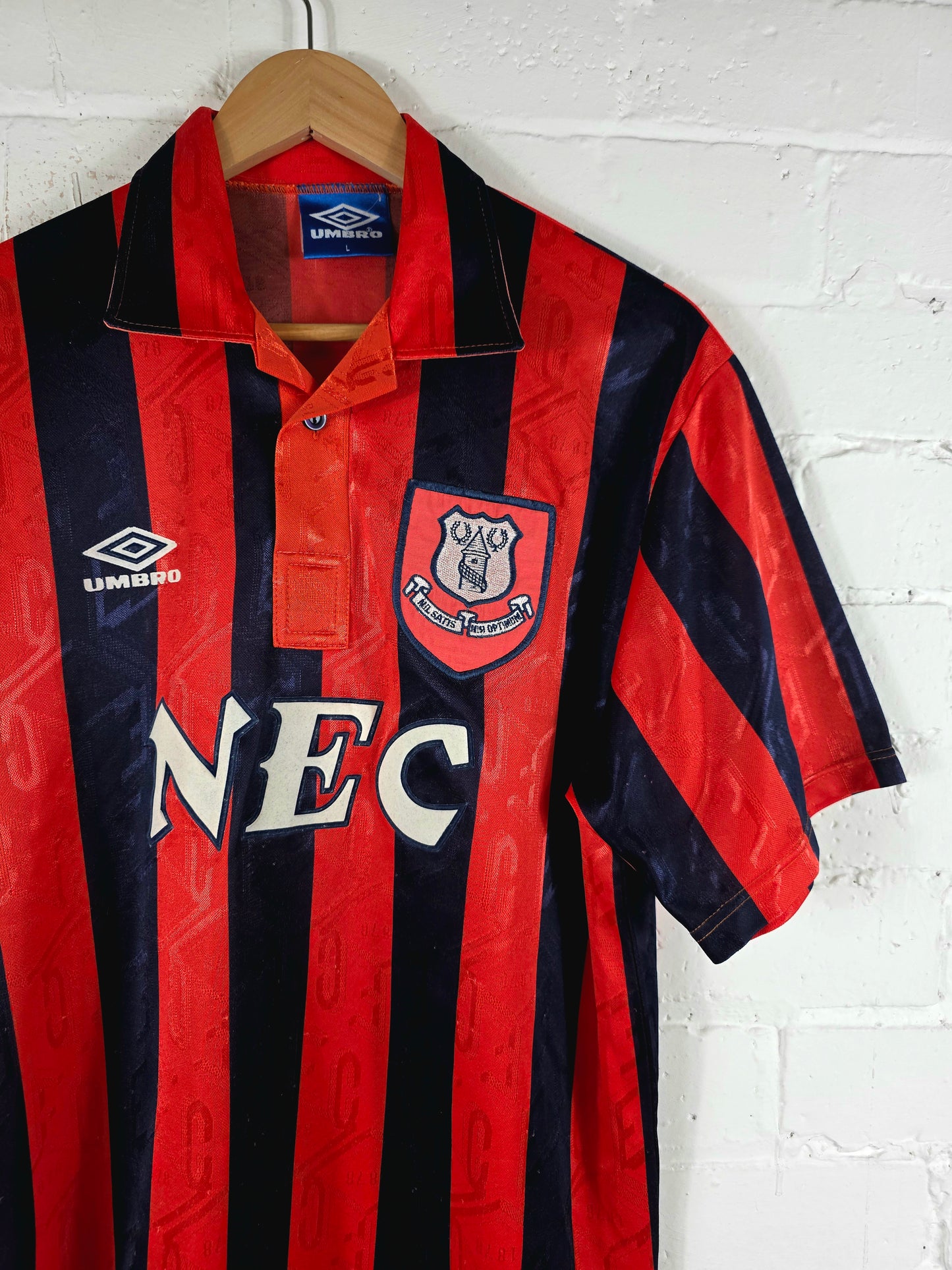 Umbro Everton 1992/94 Away Shirt Large