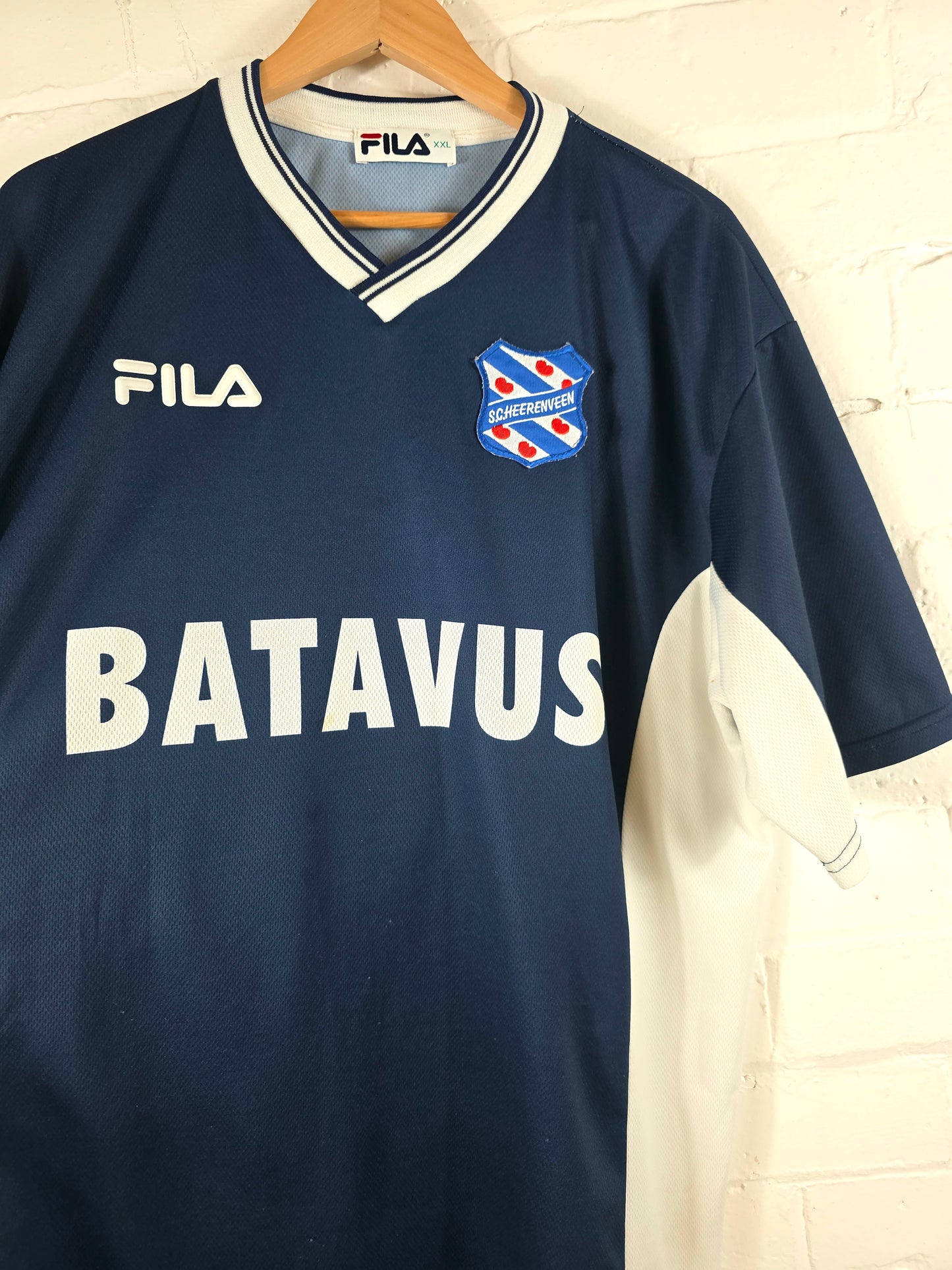 Fila Heerenveen 1998/99 'D. De Nooijer 9' Match Prepared European Away Shirt XXL