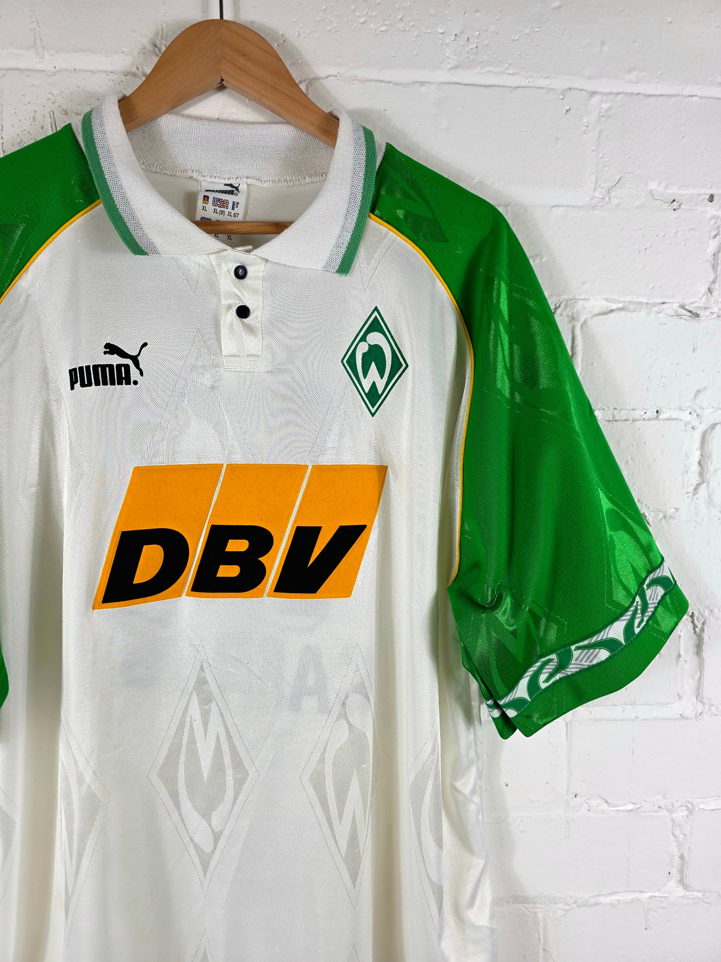 Puma Werder Bremen 1995/96 'Cardoso 10' Home Shirt XL