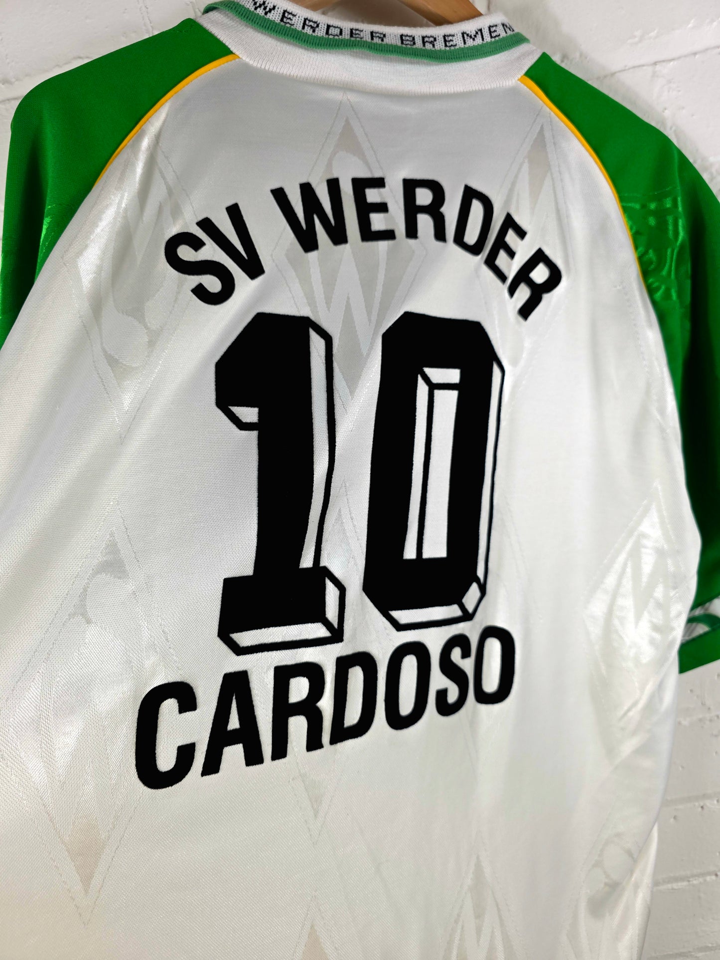 Puma Werder Bremen 1995/96 'Cardoso 10' Home Shirt XL
