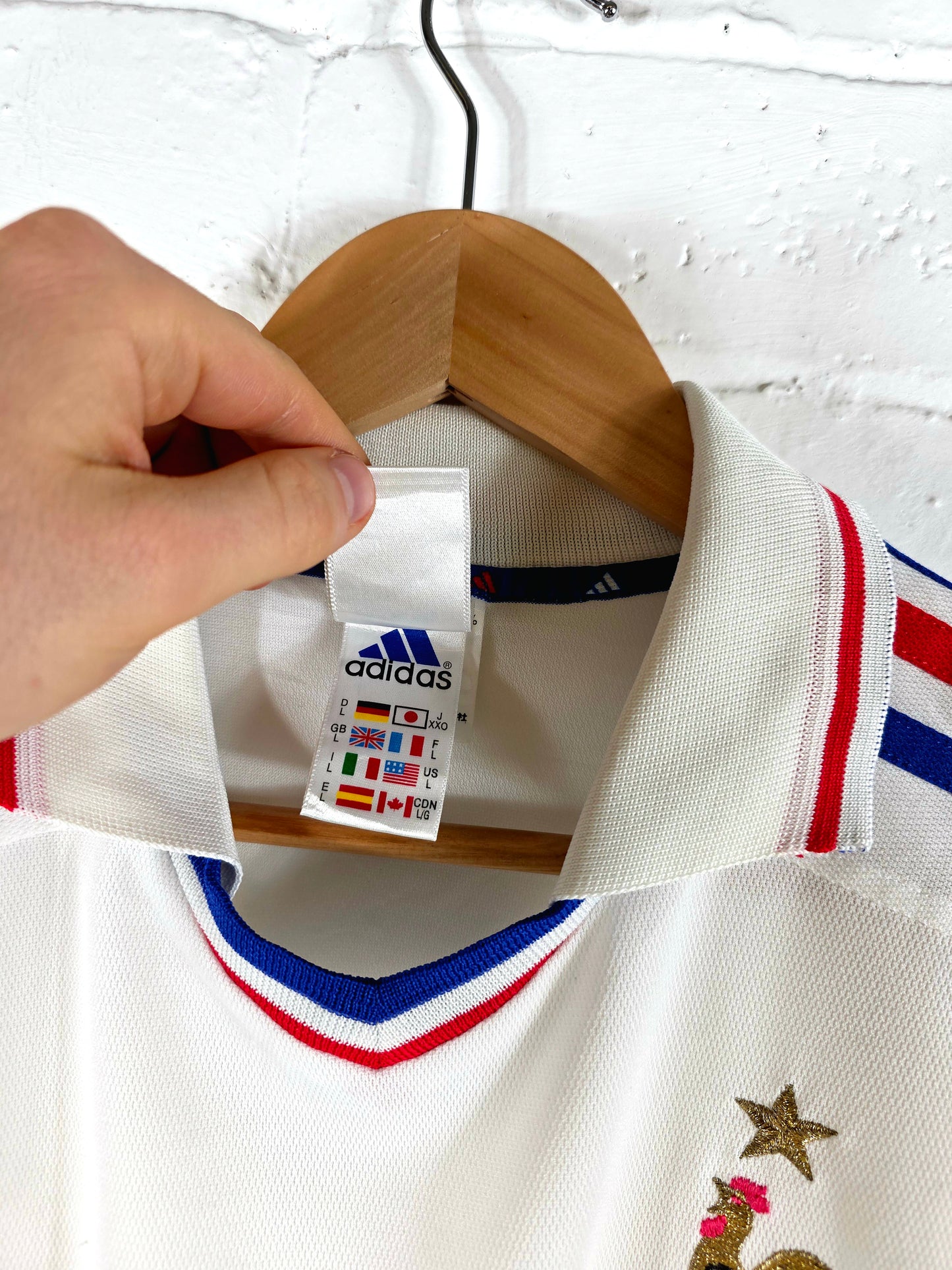 Adidas France 2000/02 Away Shirt Large
