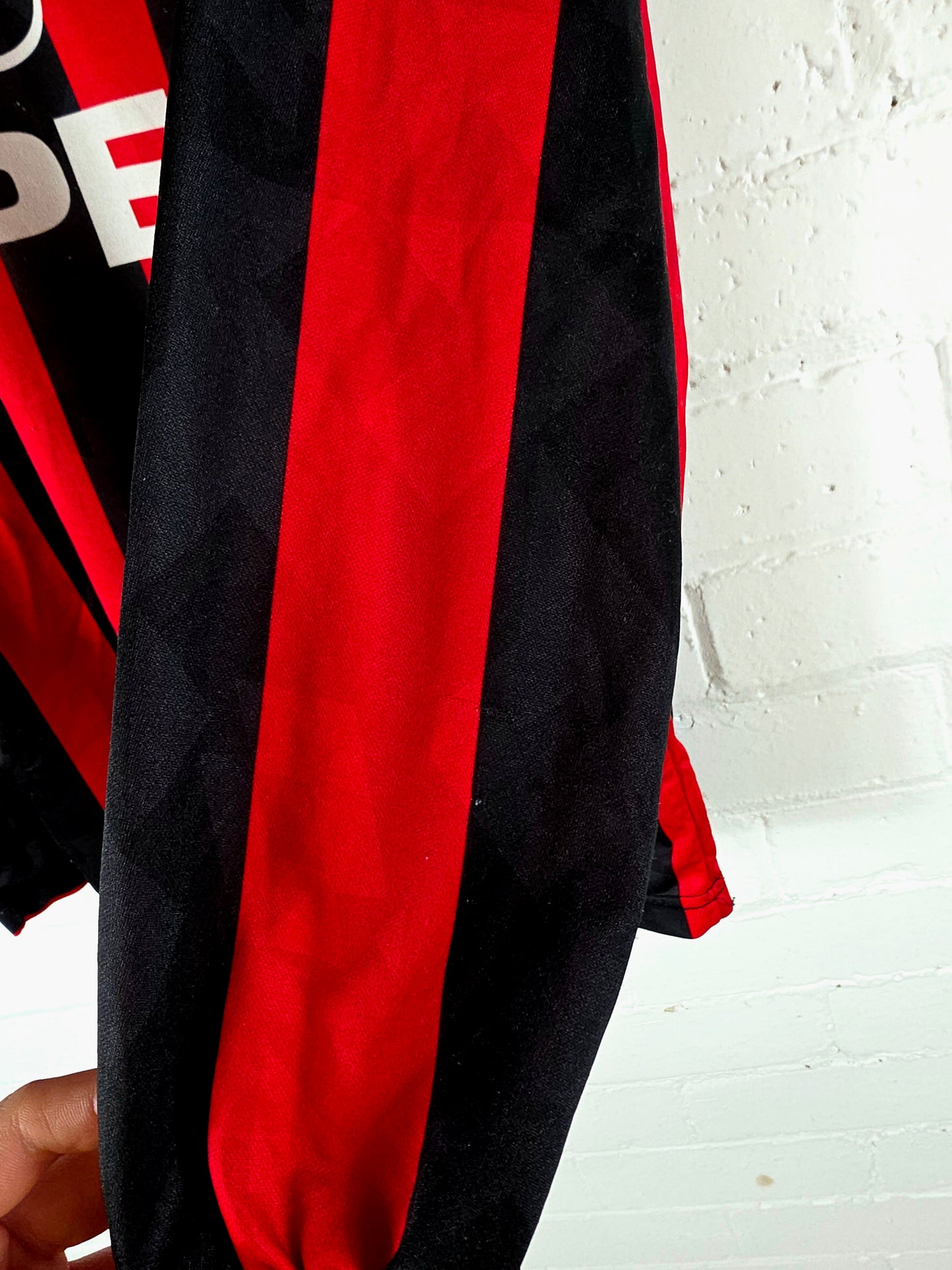 Lotto AC Milan 1994/95 Long Sleeve Home Shirt Medium