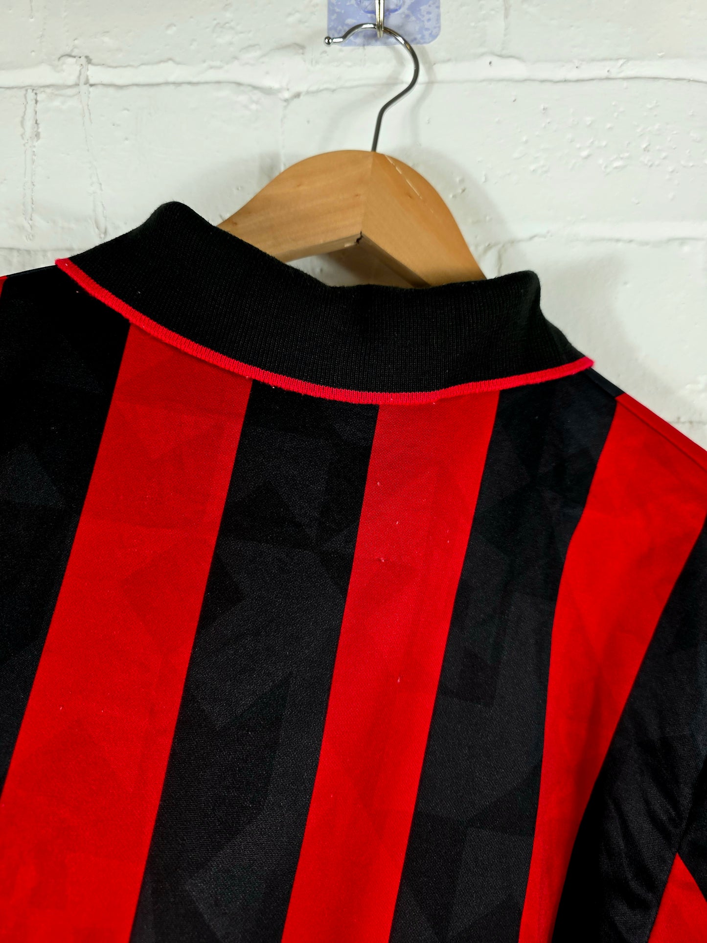 Lotto AC Milan 1994/95 Long Sleeve Home Shirt Medium