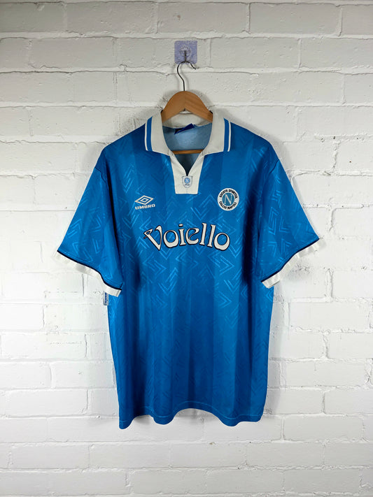 Umbro Napoli 1993/94 Home Shirt XL