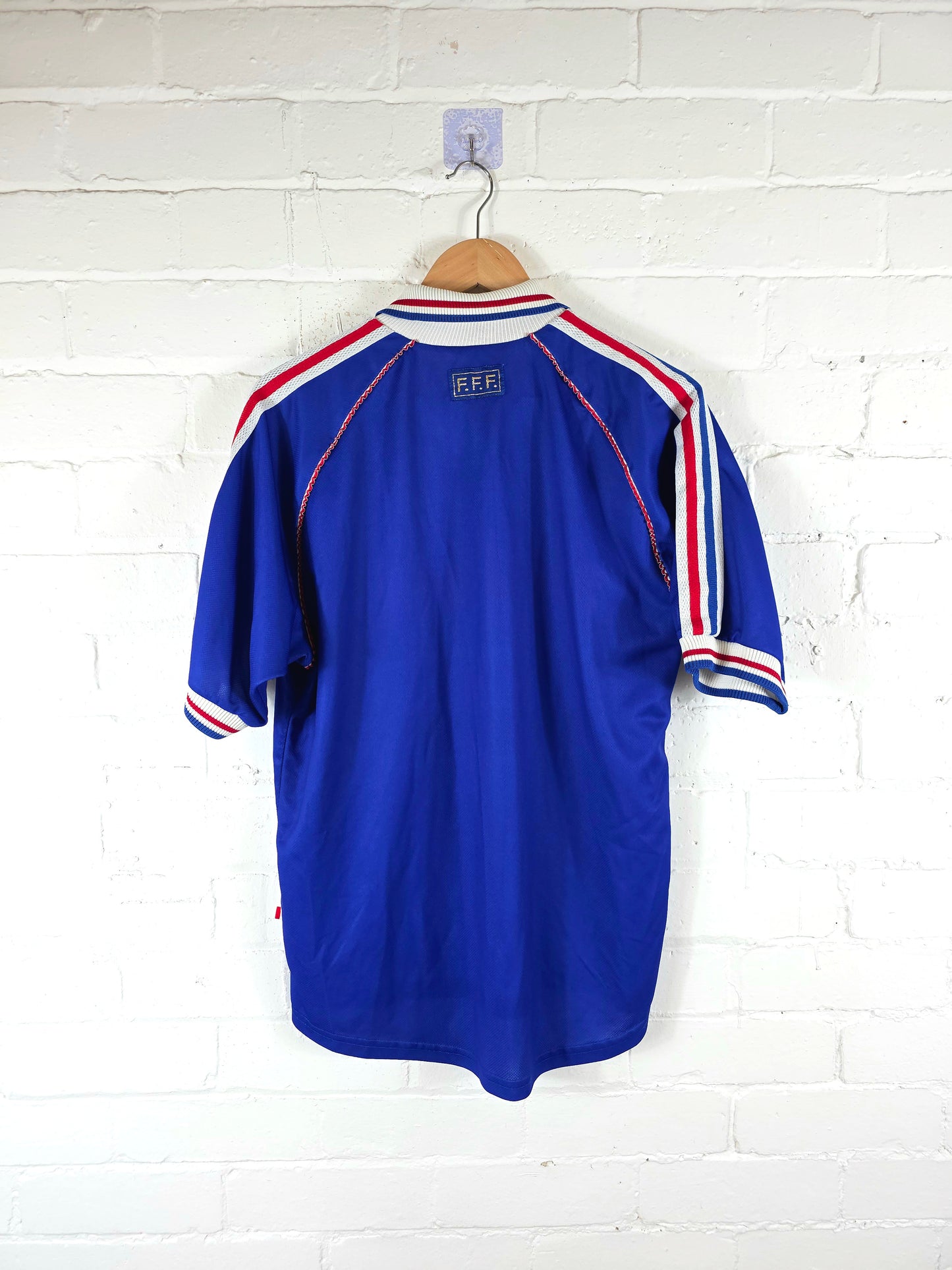 Adidas France 1998/00 Home Shirt Medium