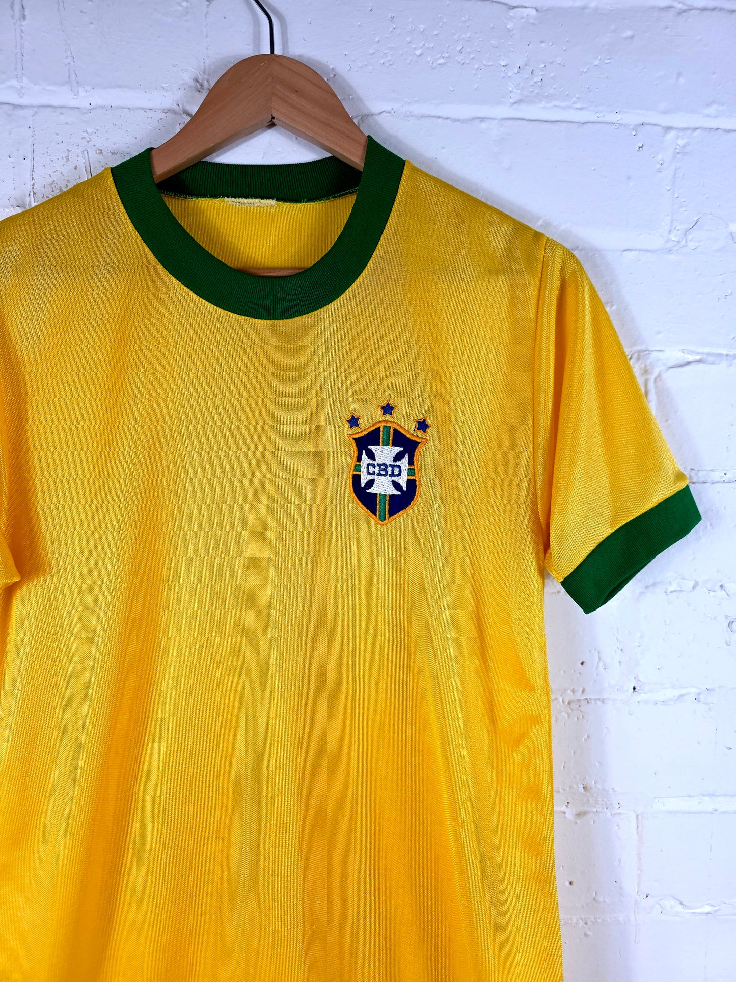 Umbro Brazil 1979/80 Home Shirt Medium