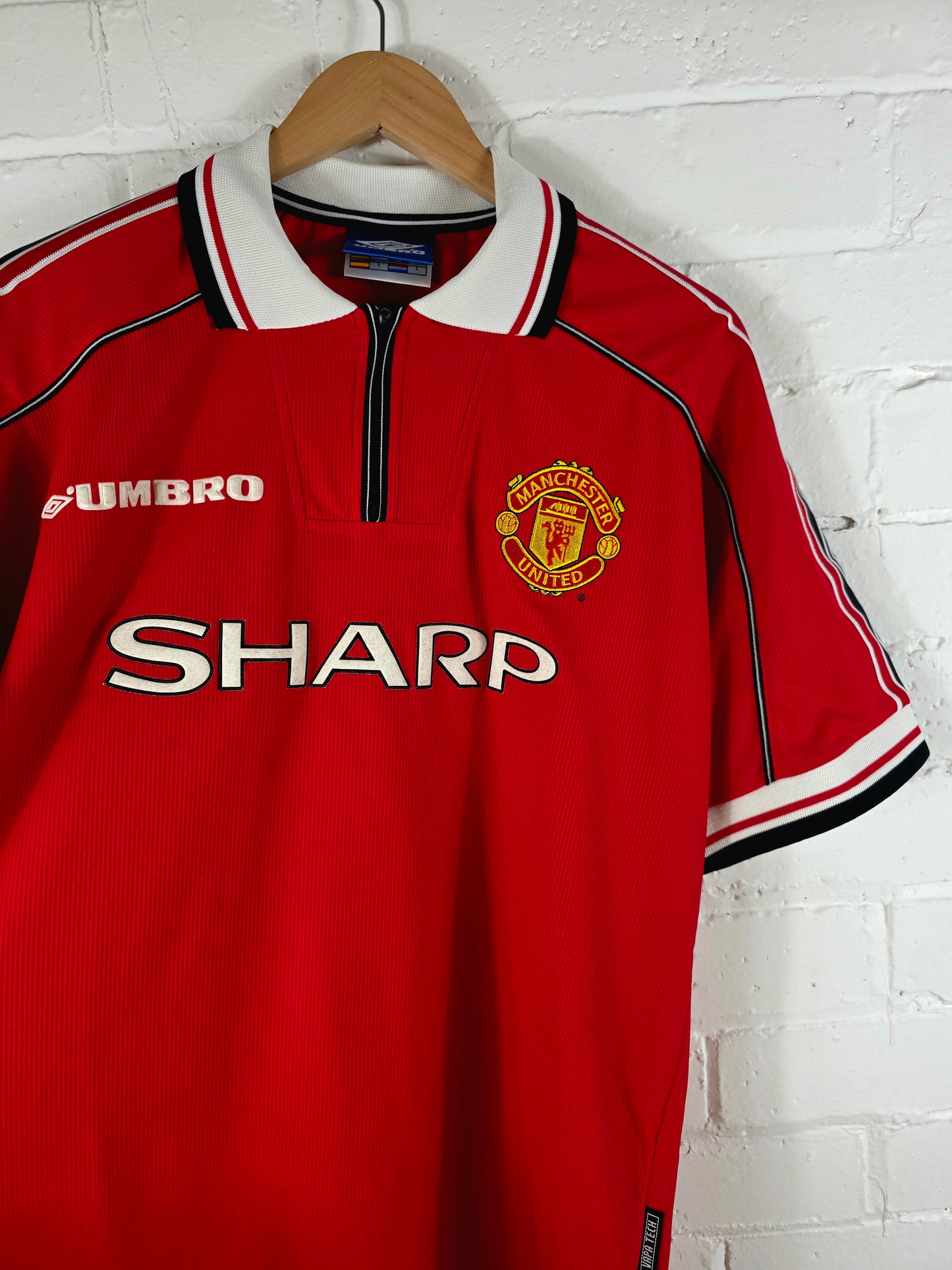 Umbro Manchester United 1998/00 Home Shirt Large