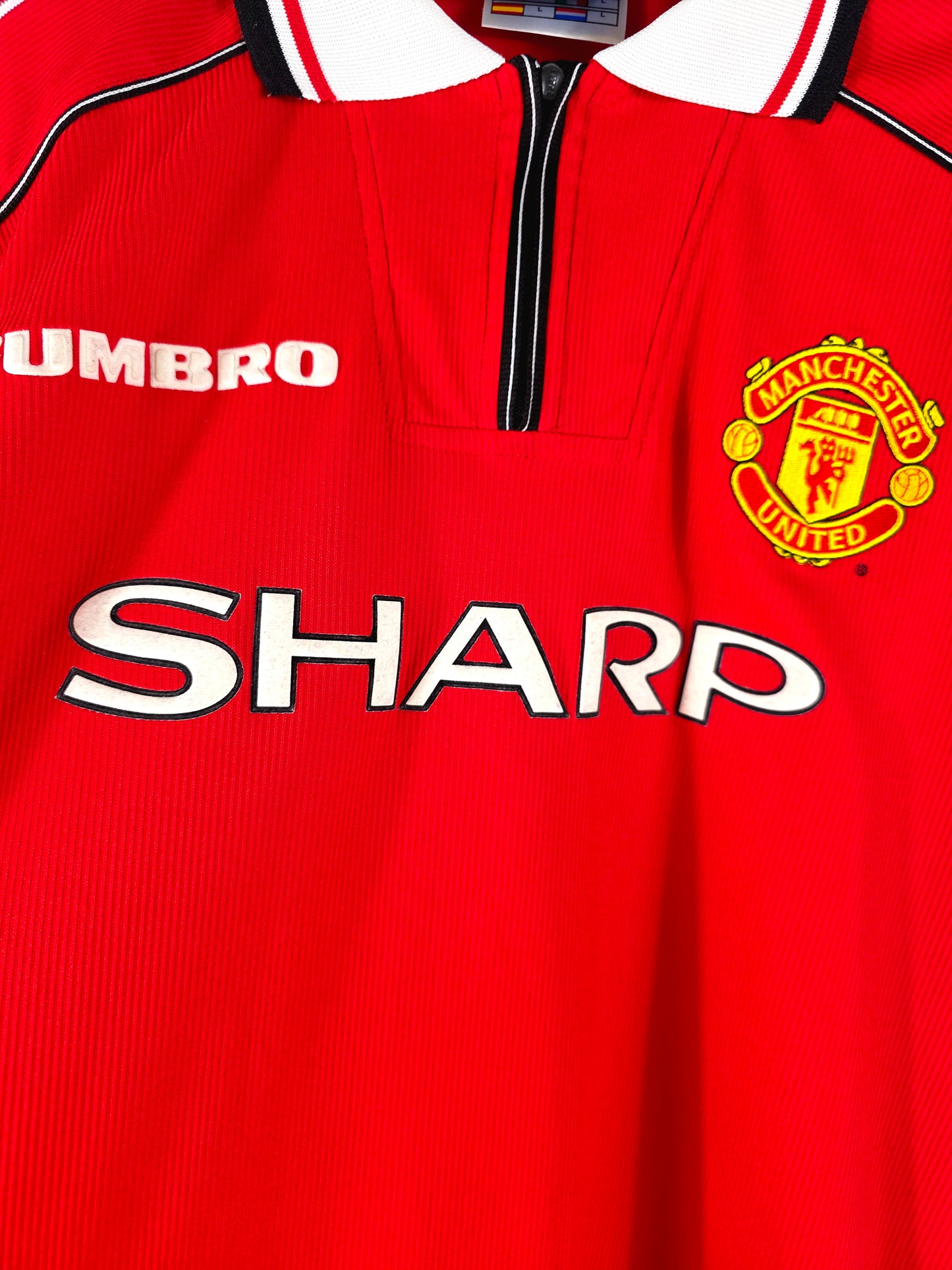 Umbro Manchester United 1998/00 Home Shirt Large