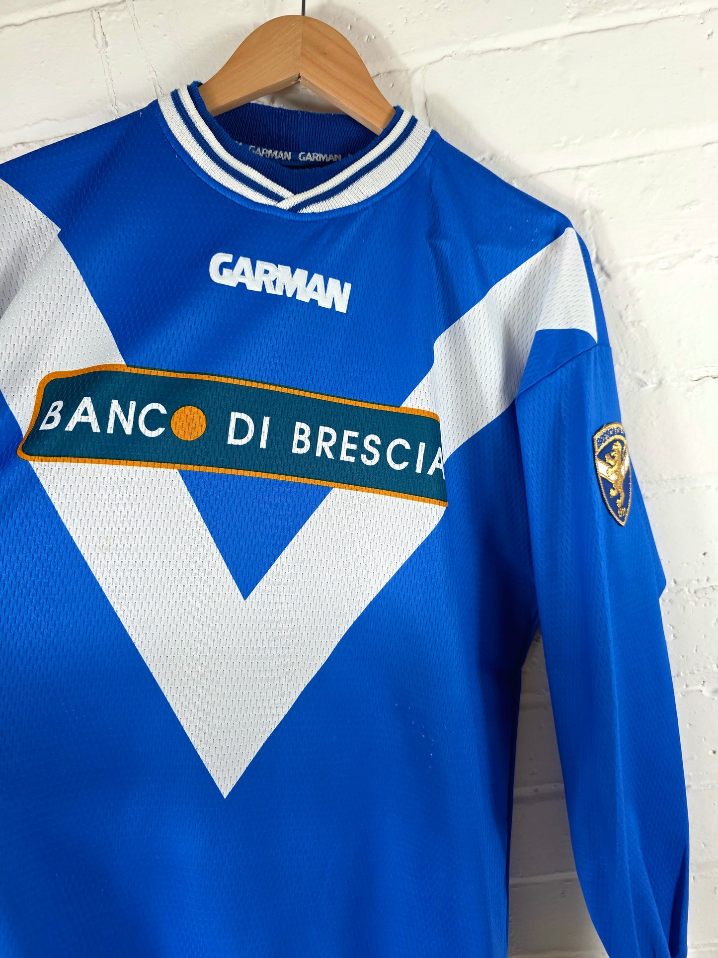 Garman Brescia 2001/02 'Baggio 10' Long Sleeve Home Shirt Large