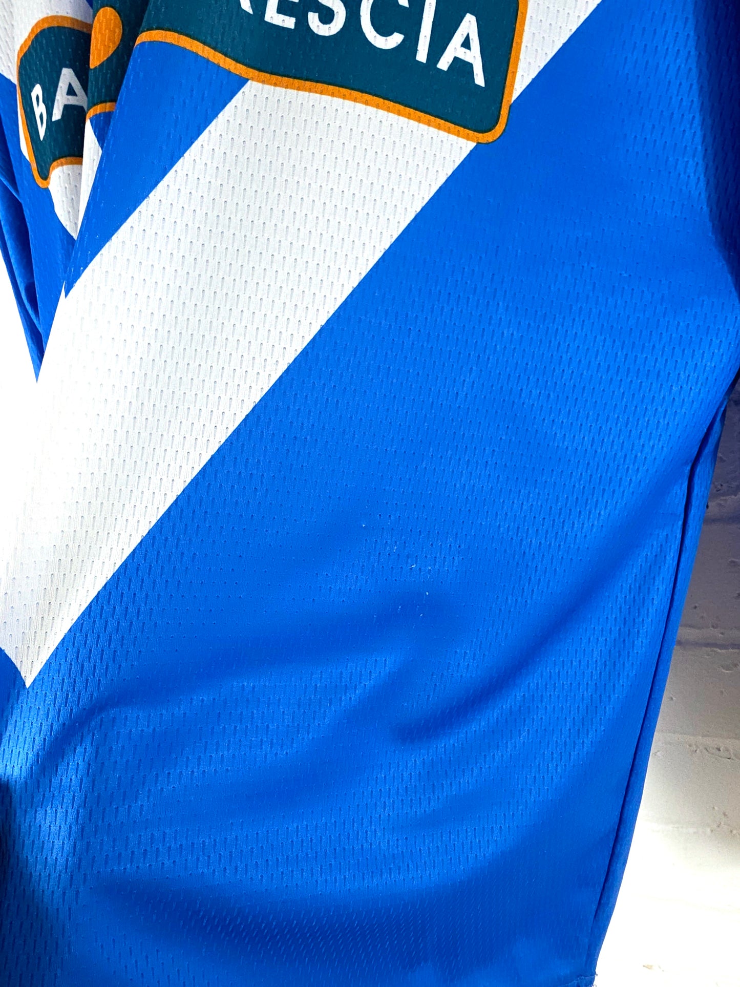 Garman Brescia 2001/02 'Baggio 10' Long Sleeve Home Shirt Large