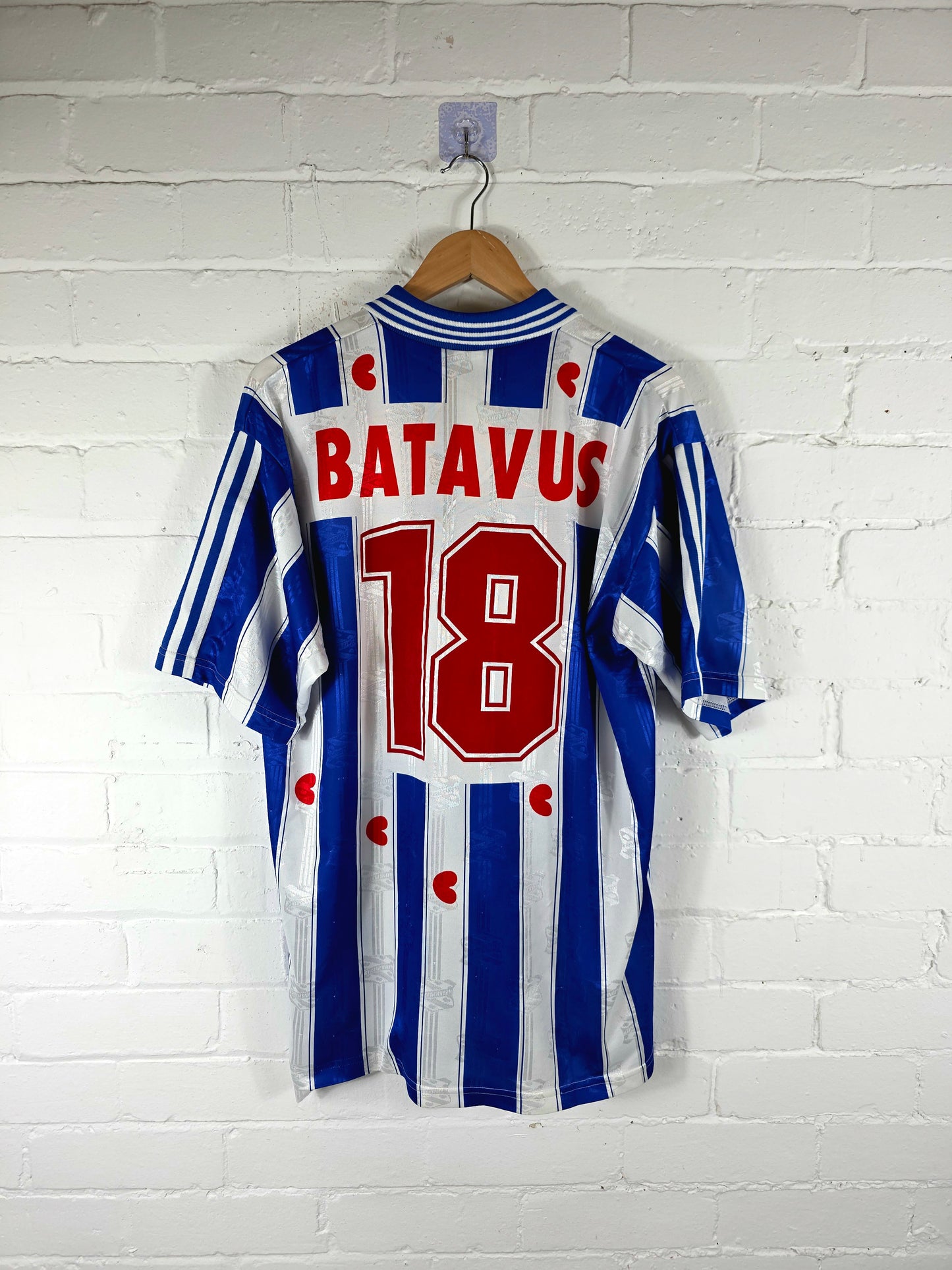 Adidas Heerenveen 1996/97 Match Issue Home Shirt XXL