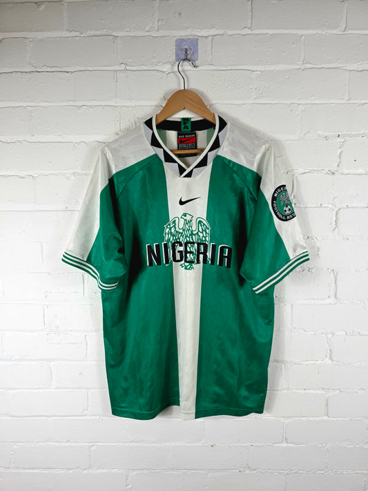 Nike Nigeria 1996/98 Home Shirt XL