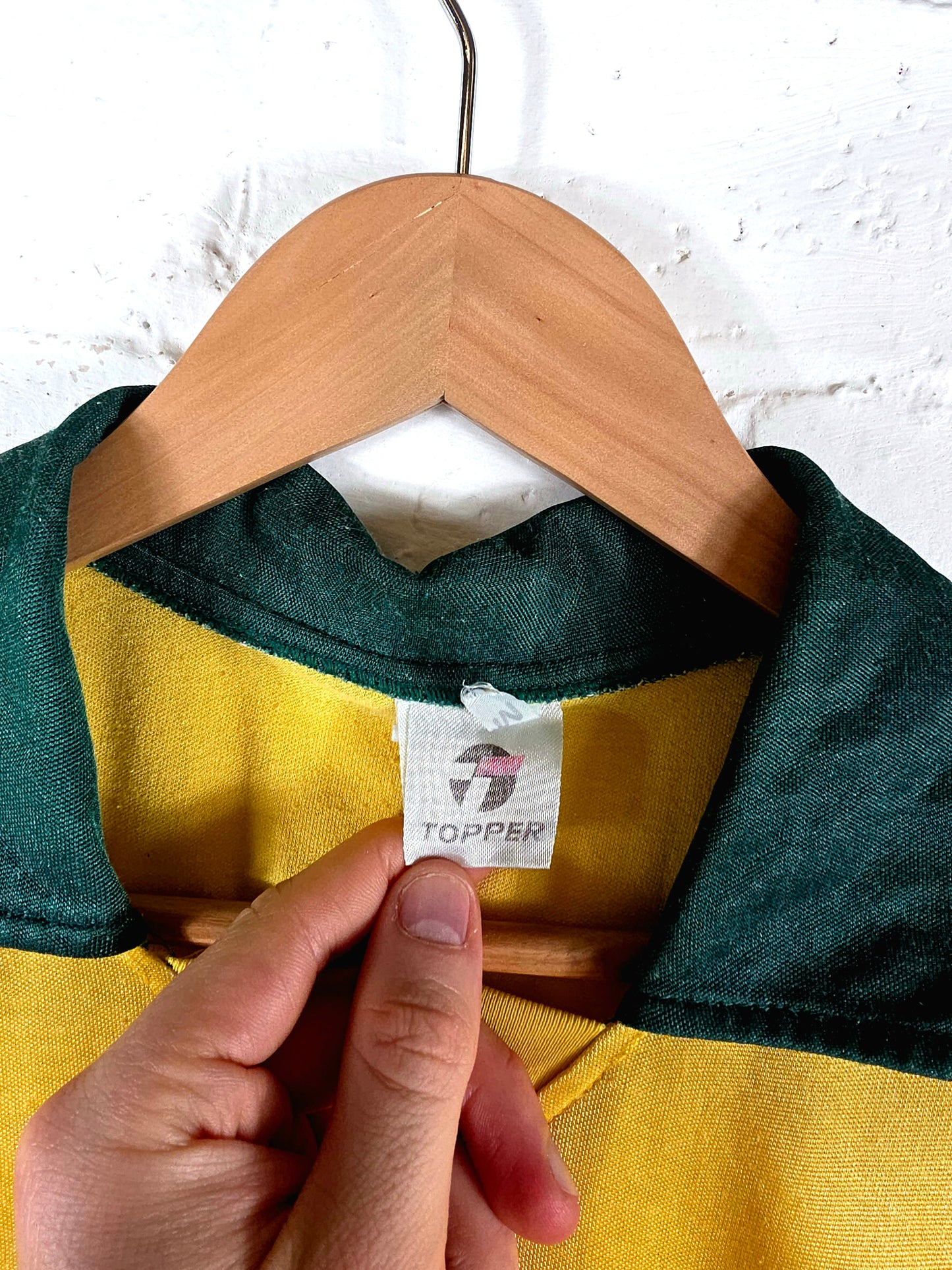 Topper Brazil 1989/91 Home Shirt Medium