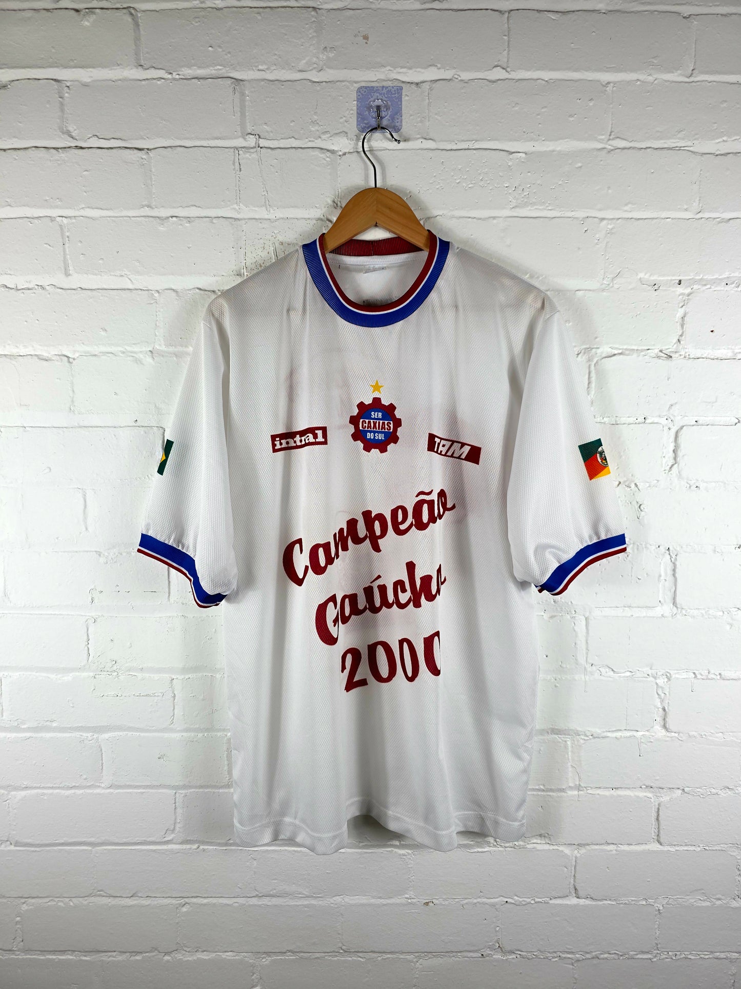 Kila S.E.R. Caxias Du Sol 2000 Campeonato Gaúcho Champions Shirt XL