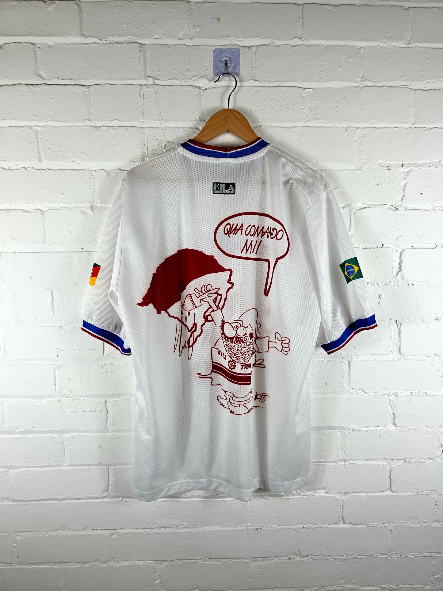 Kila S.E.R. Caxias Du Sol 2000 Campeonato Gaúcho Champions Shirt XL