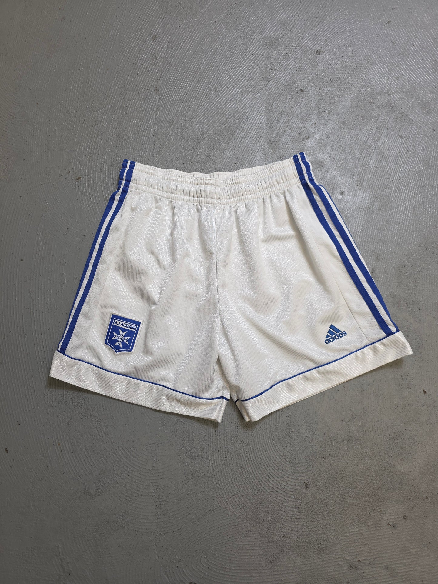 Adidas Auxerre 1999/00 Home Sample Shorts Large