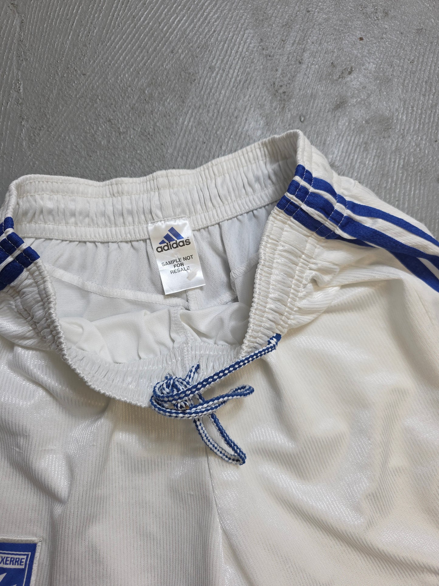 Adidas Auxerre 1999/00 Home Sample Shorts Large